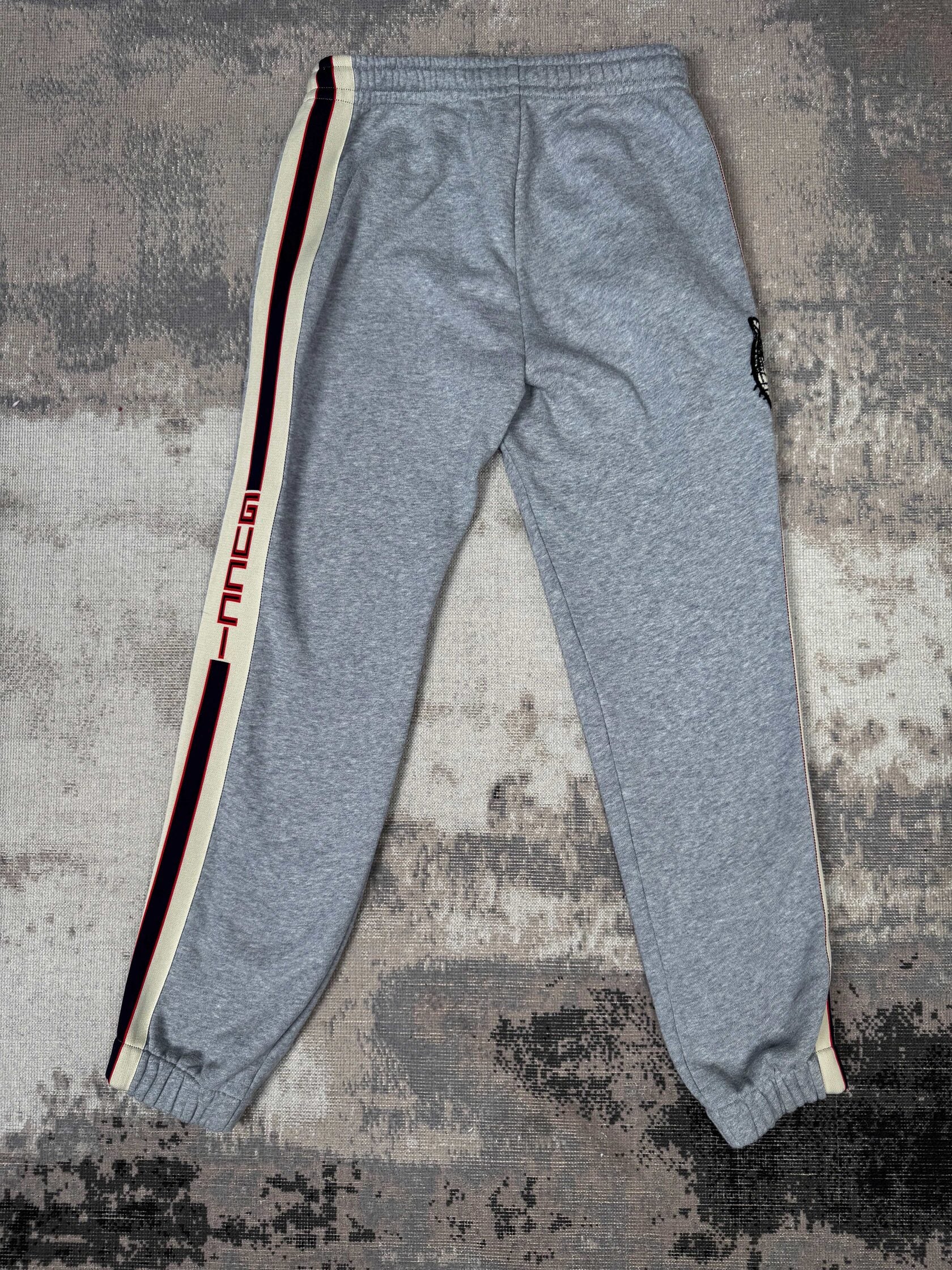 Gucci Bengal Tiger Stripe Tracksuit - Grey