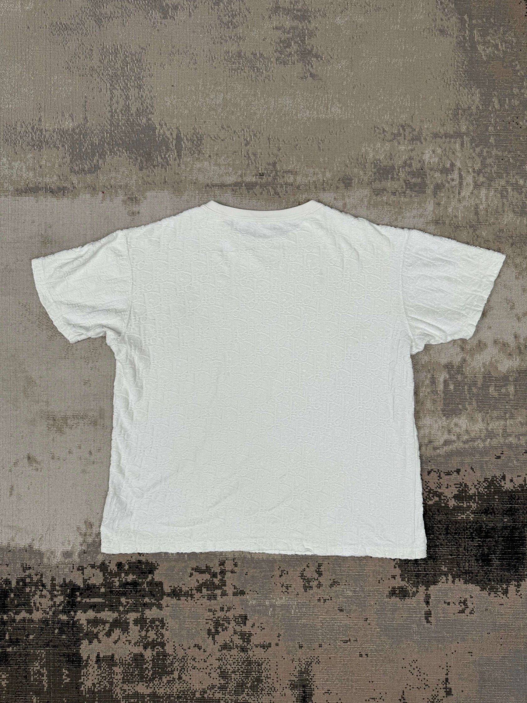 Dior Oblique Towel T-Shirt - White