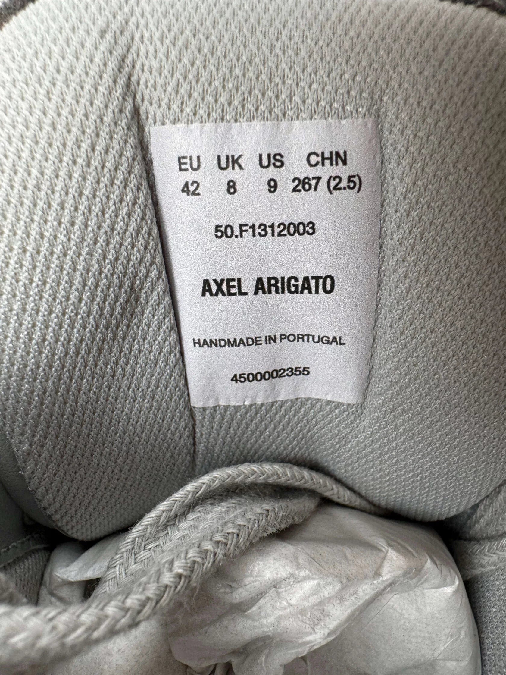 Axel Arigato Area Haze Trainer (Unused) Axel Arigato
