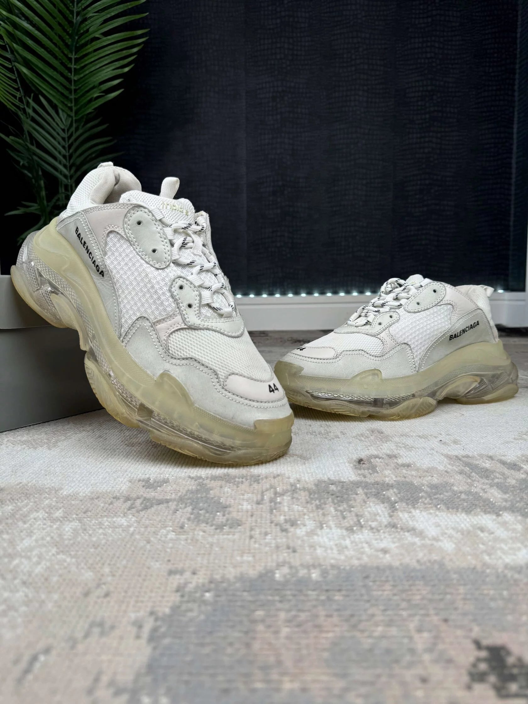Balenciaga Triple S Clear Sole - White Balenciaga