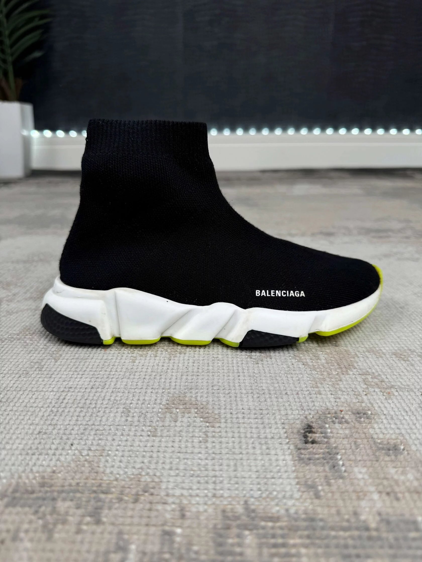 KIDS - Balenciaga Speed Runners - Black