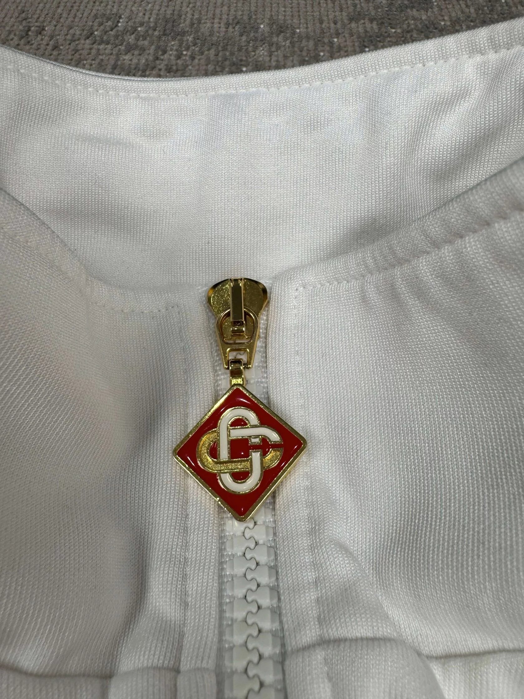 Casablanca Futuro Laurel Track Jacket - White Casablanca