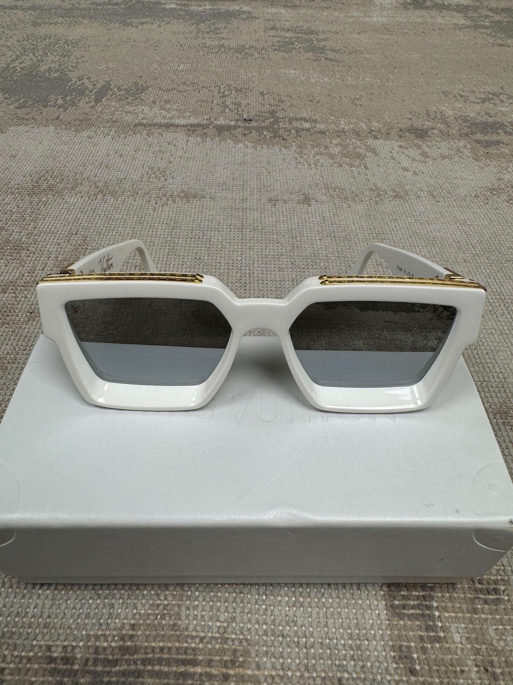 Louis Vuitton 1.1 Millionaires Sunglasses - White (Unused)