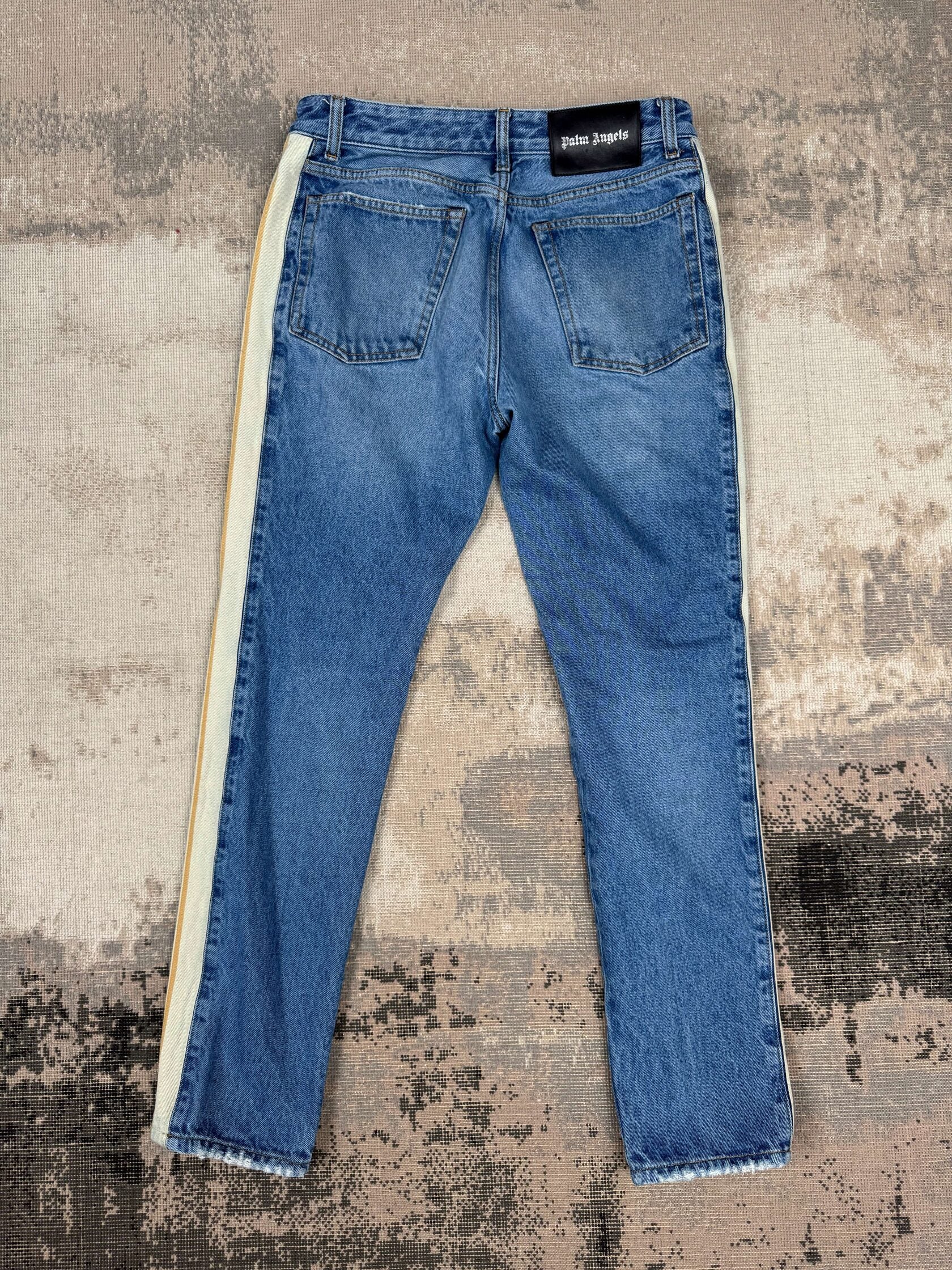 Palm Angels Side-Stripe Jeans