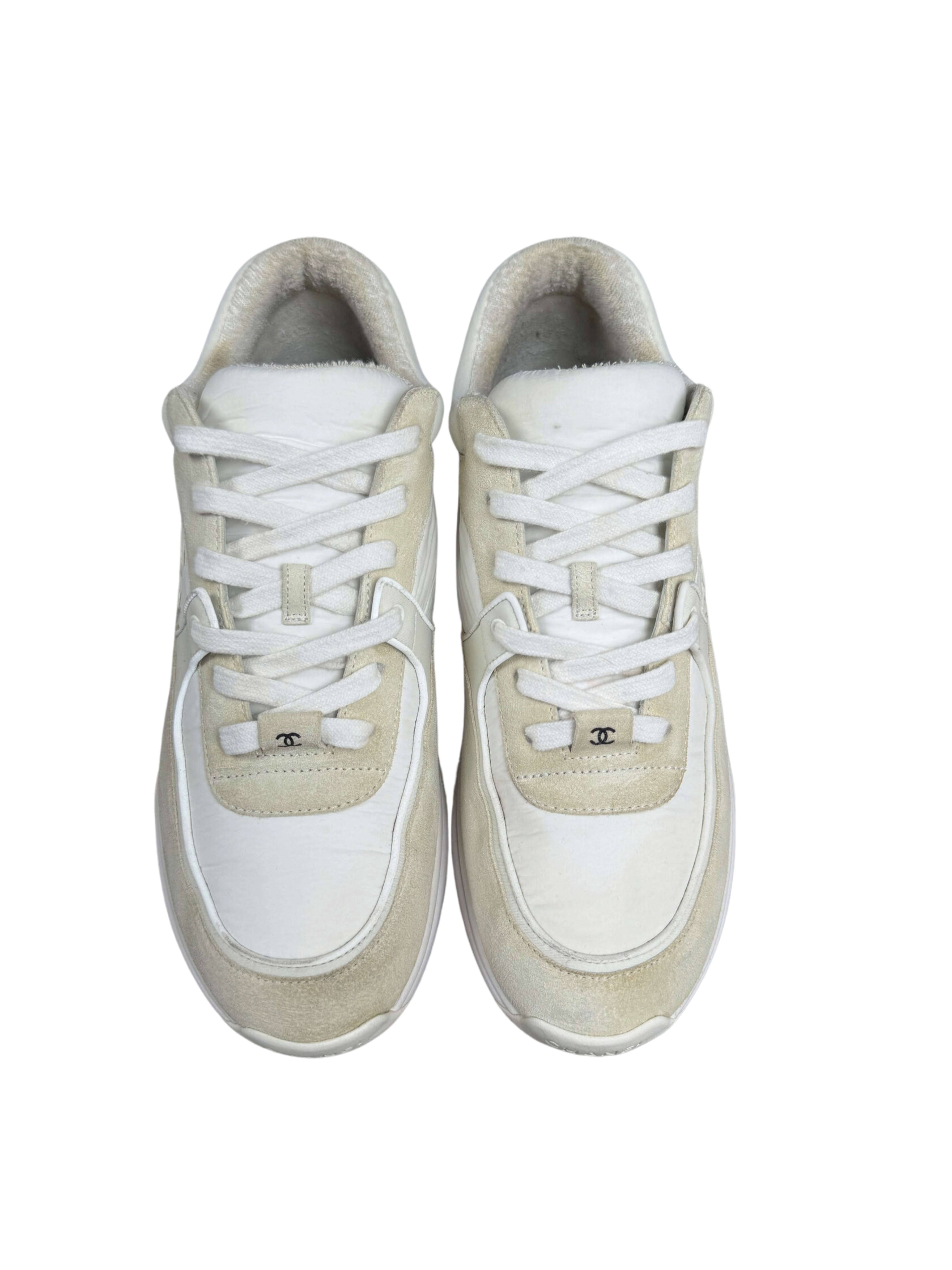 CHANEL CC Runners Reflective Trainer - White CHANEL