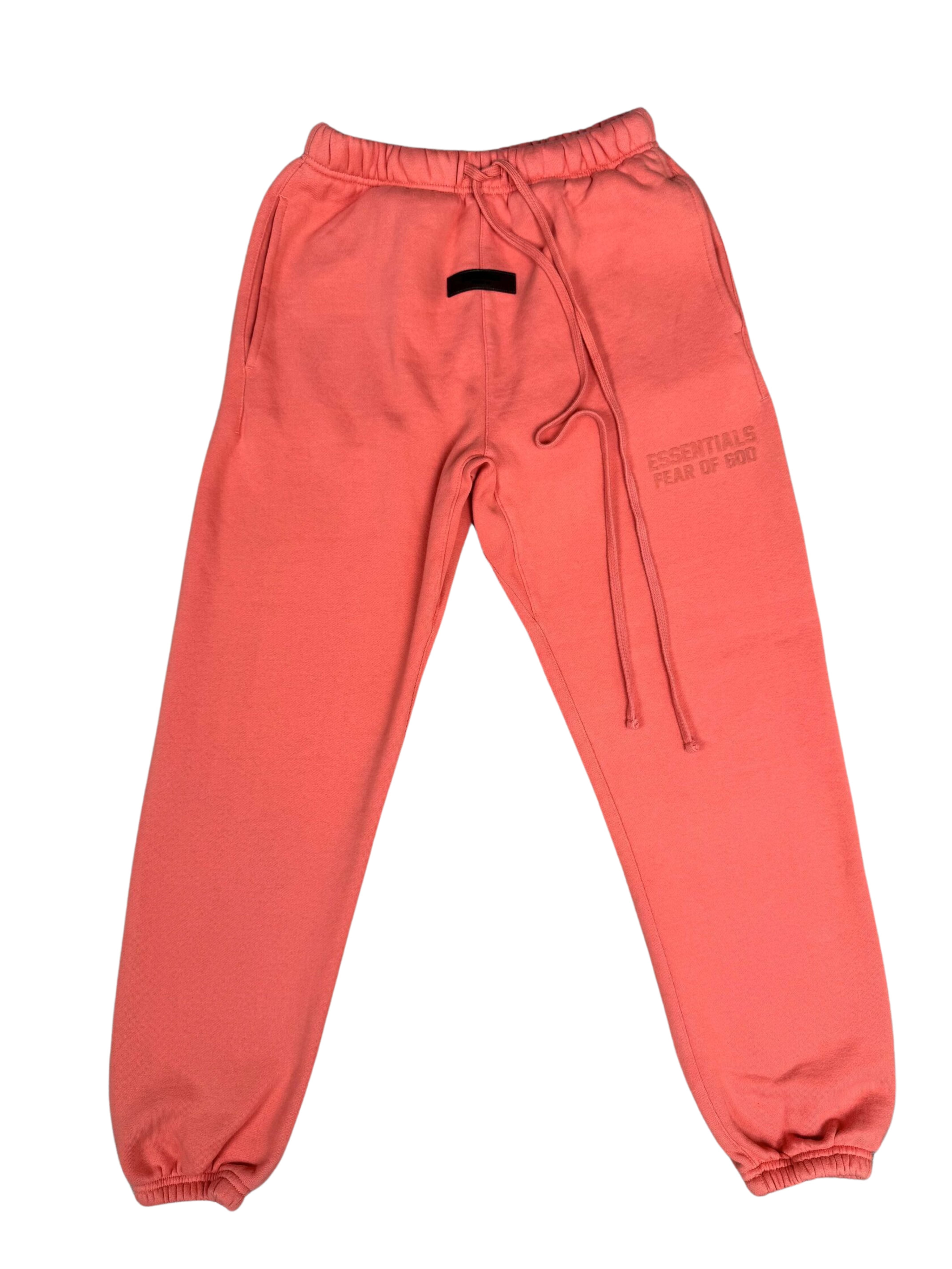 Essentials Fear of God Joggers - Coral