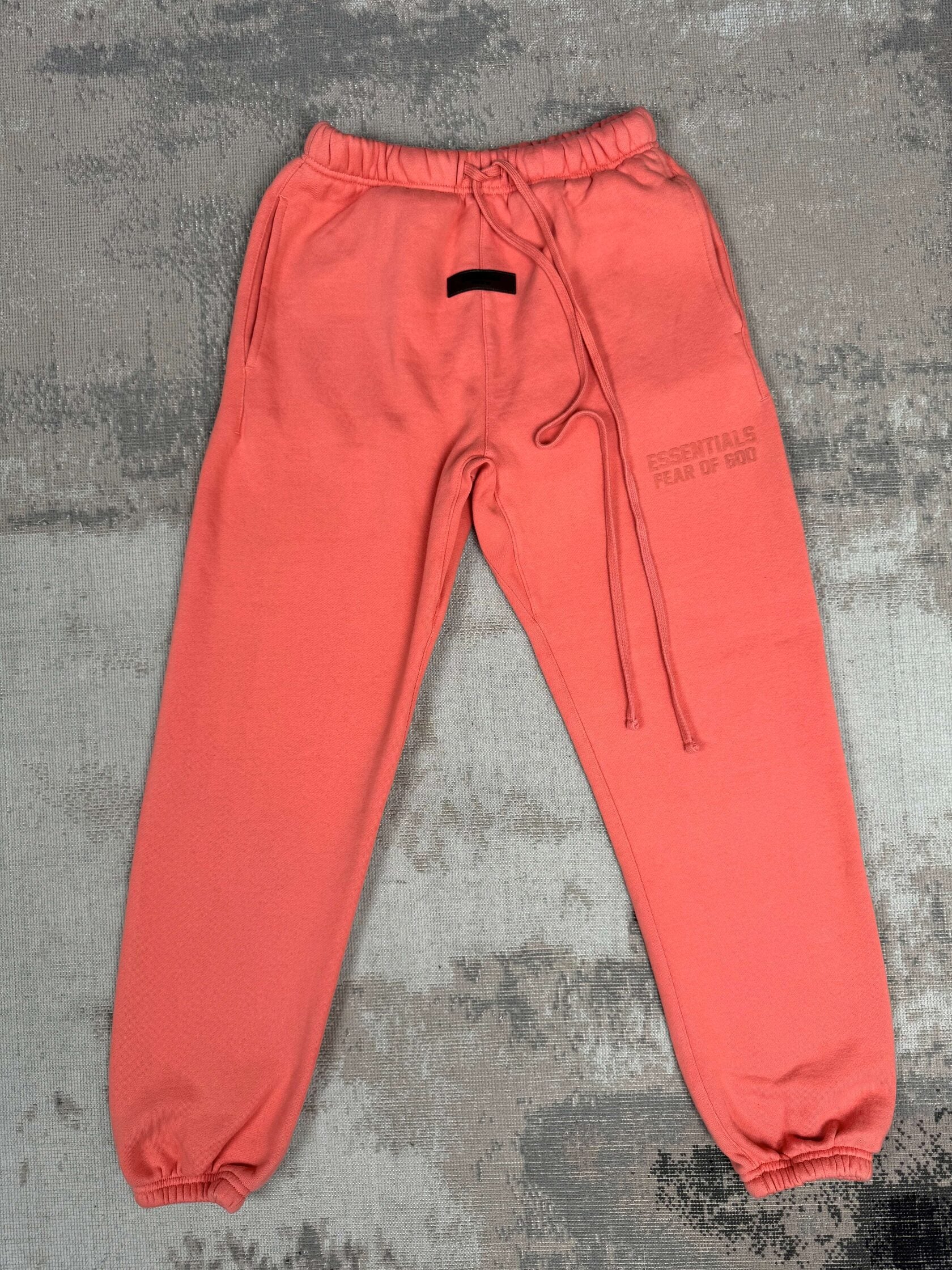 Essentials Fear of God Joggers - Coral Fear of God