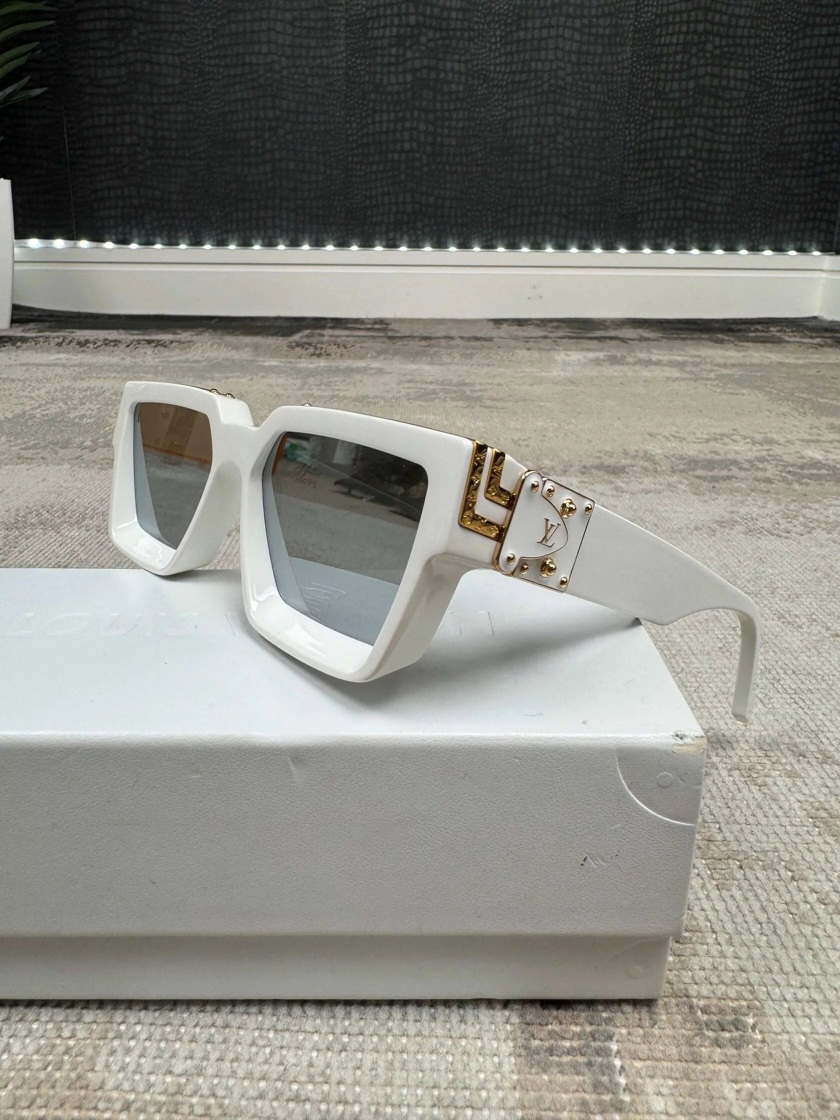 Louis Vuitton 1.1 Millionaires Sunglasses - White (Unused)