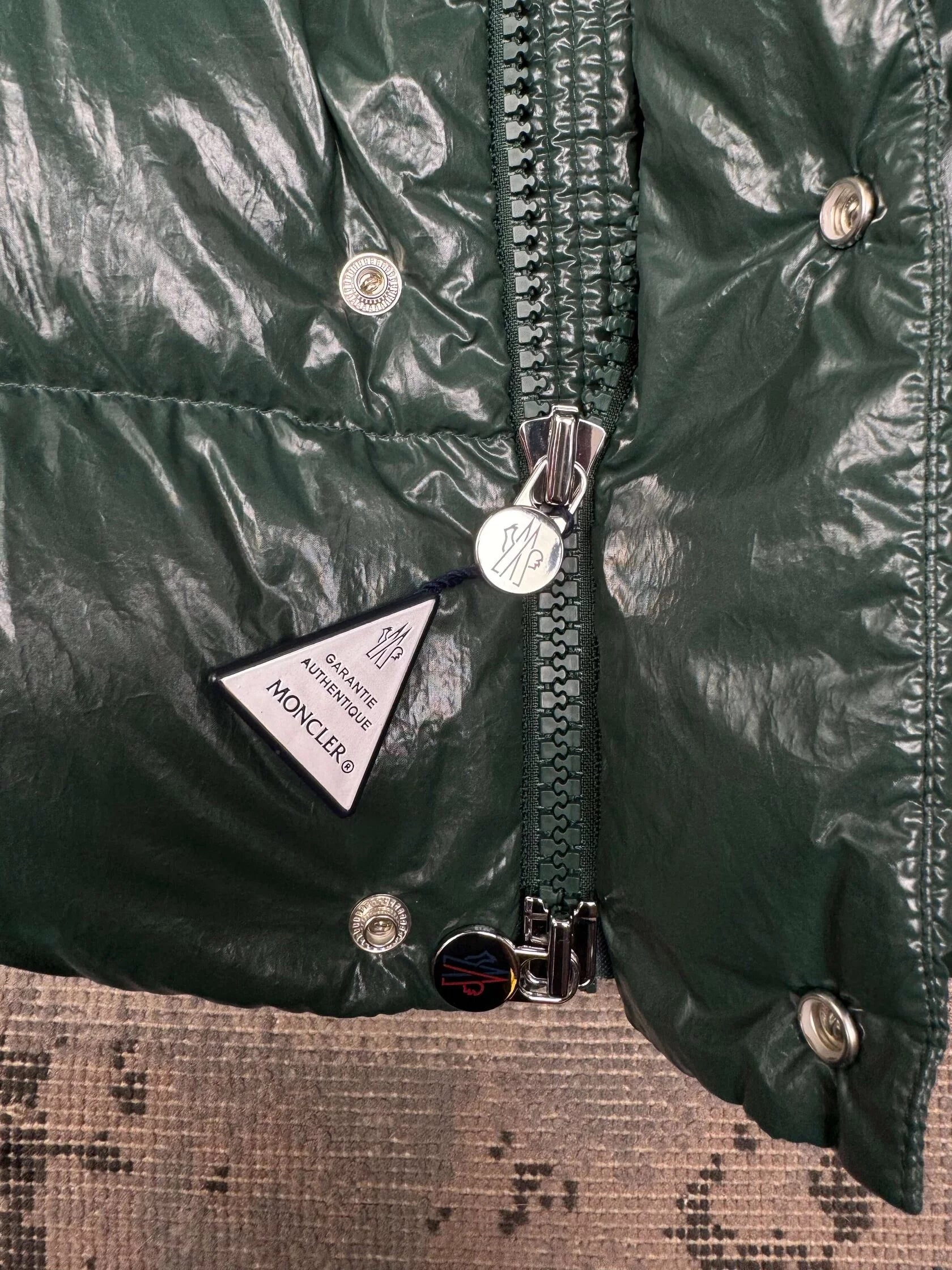 Moncler Maya Down Coat - Green (Unused)