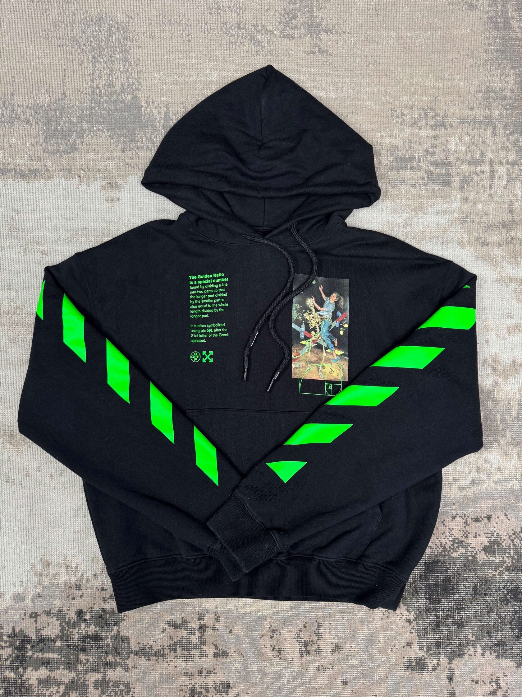 Off-White Pascal Painting Hoodie - Black Off-White