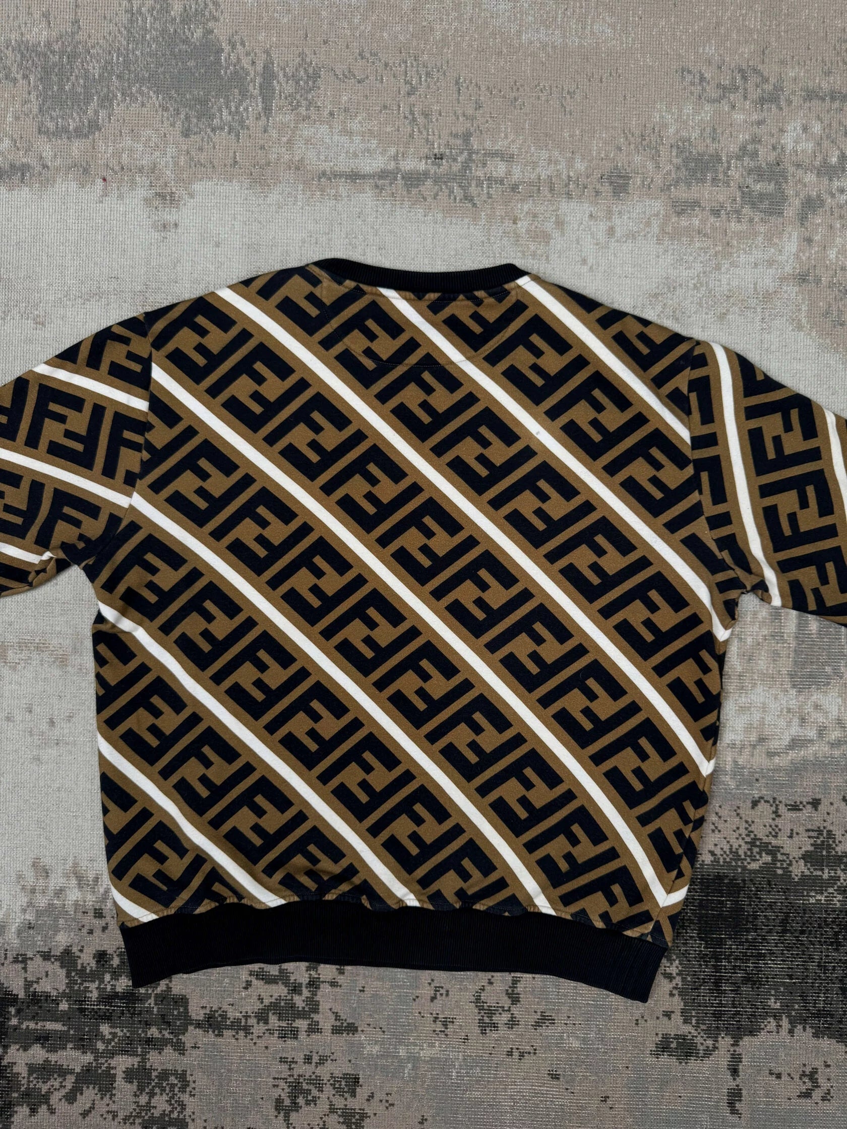 Fendi FF Logo Sweatshirt - Brown Fendi
