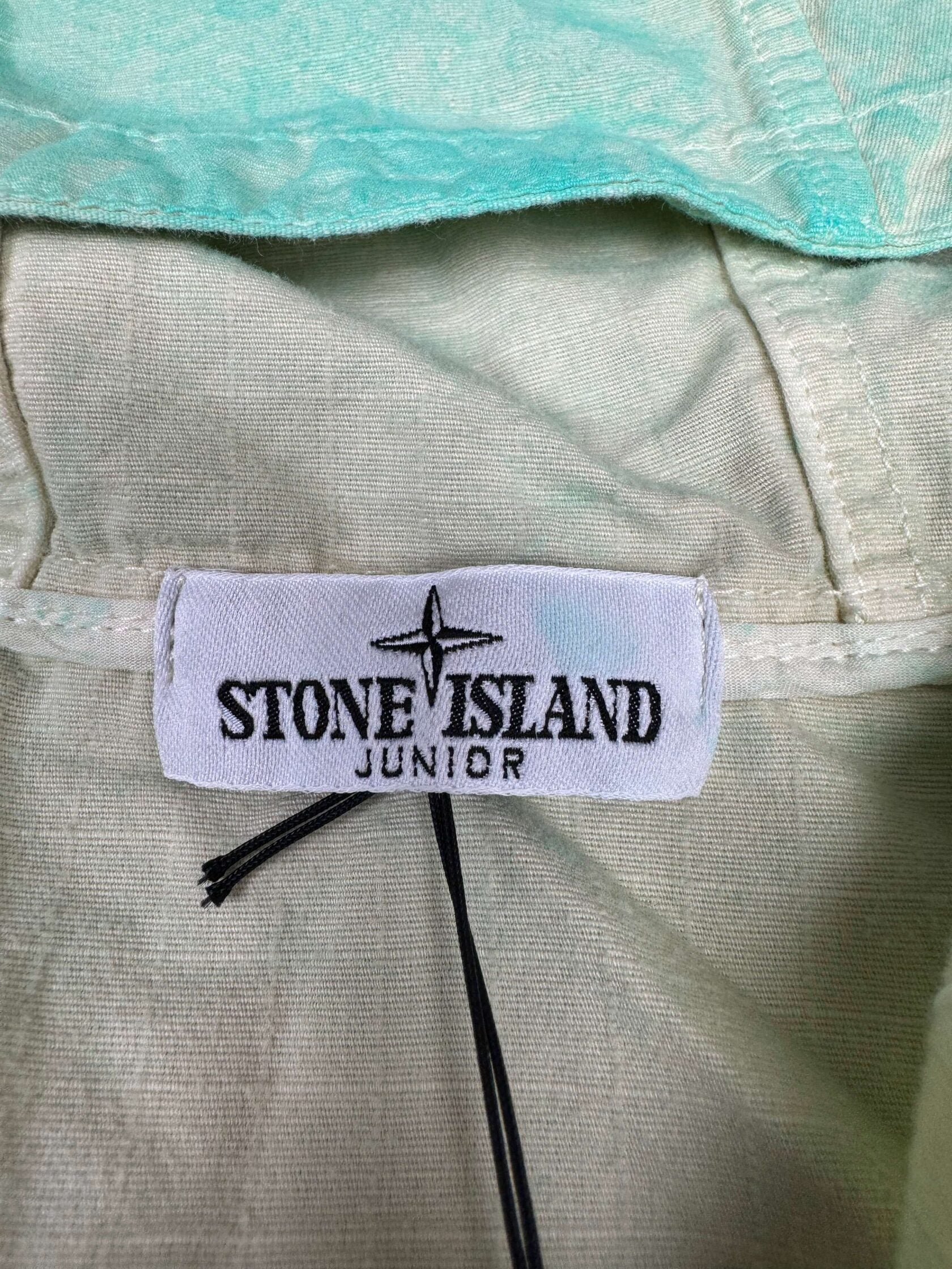 JUNIOR - Stone Island Dust Effect Jacket - Light Green (Unused) Stone Island