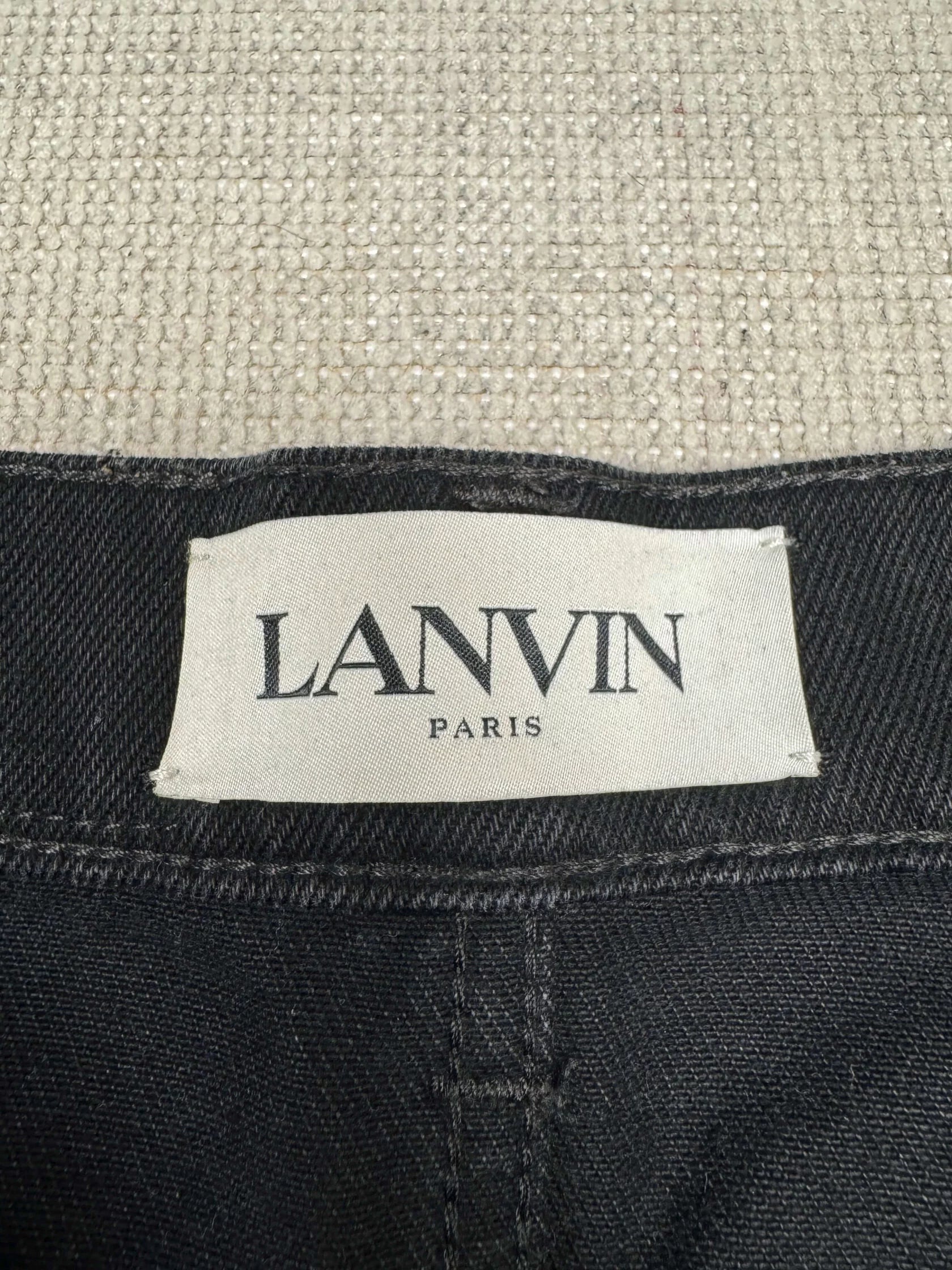 Lanvin x Gallery Dept Flared Jeans - Black Denim Gallery Dept