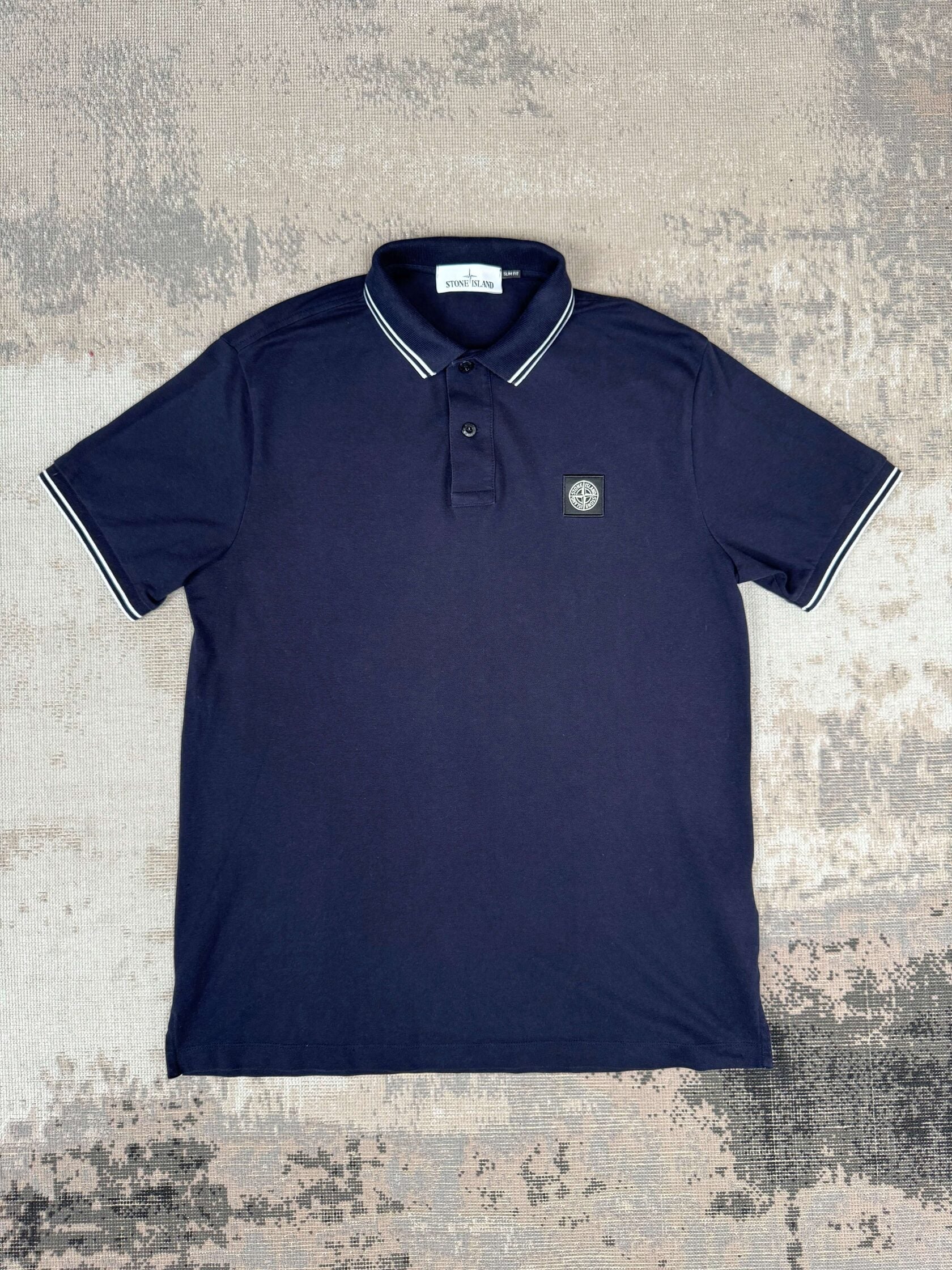 Stone Island Compass Polo - Navy Stone Island