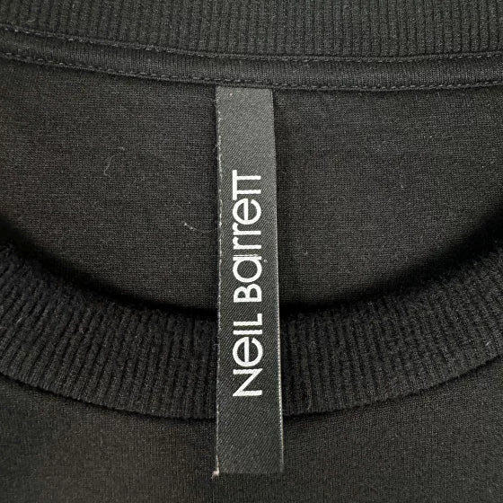 Neil Barrett Lightning Bolt Jumper - Black