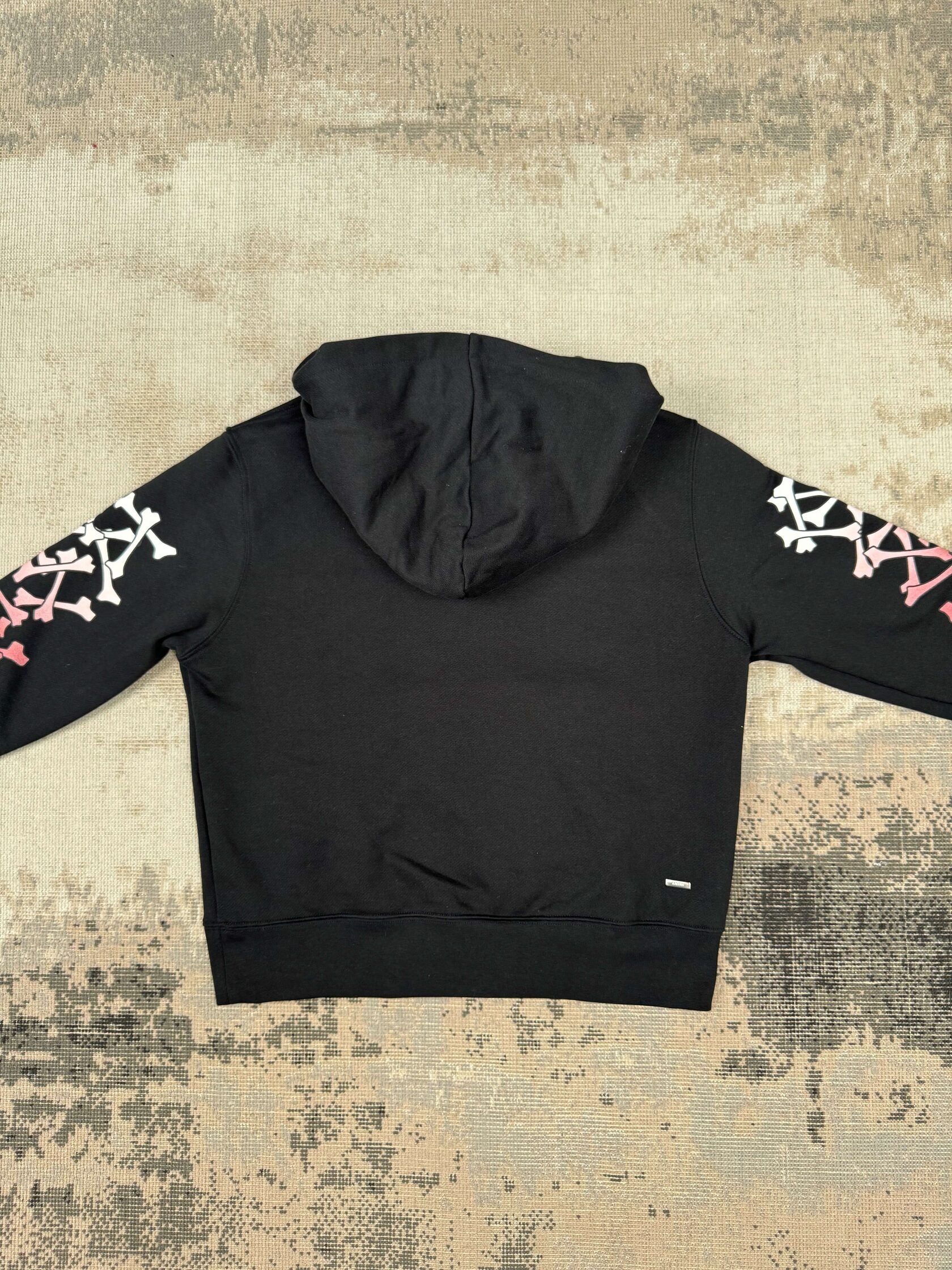 KIDS - Amiri Bones Logo Printed Hoodie - Black