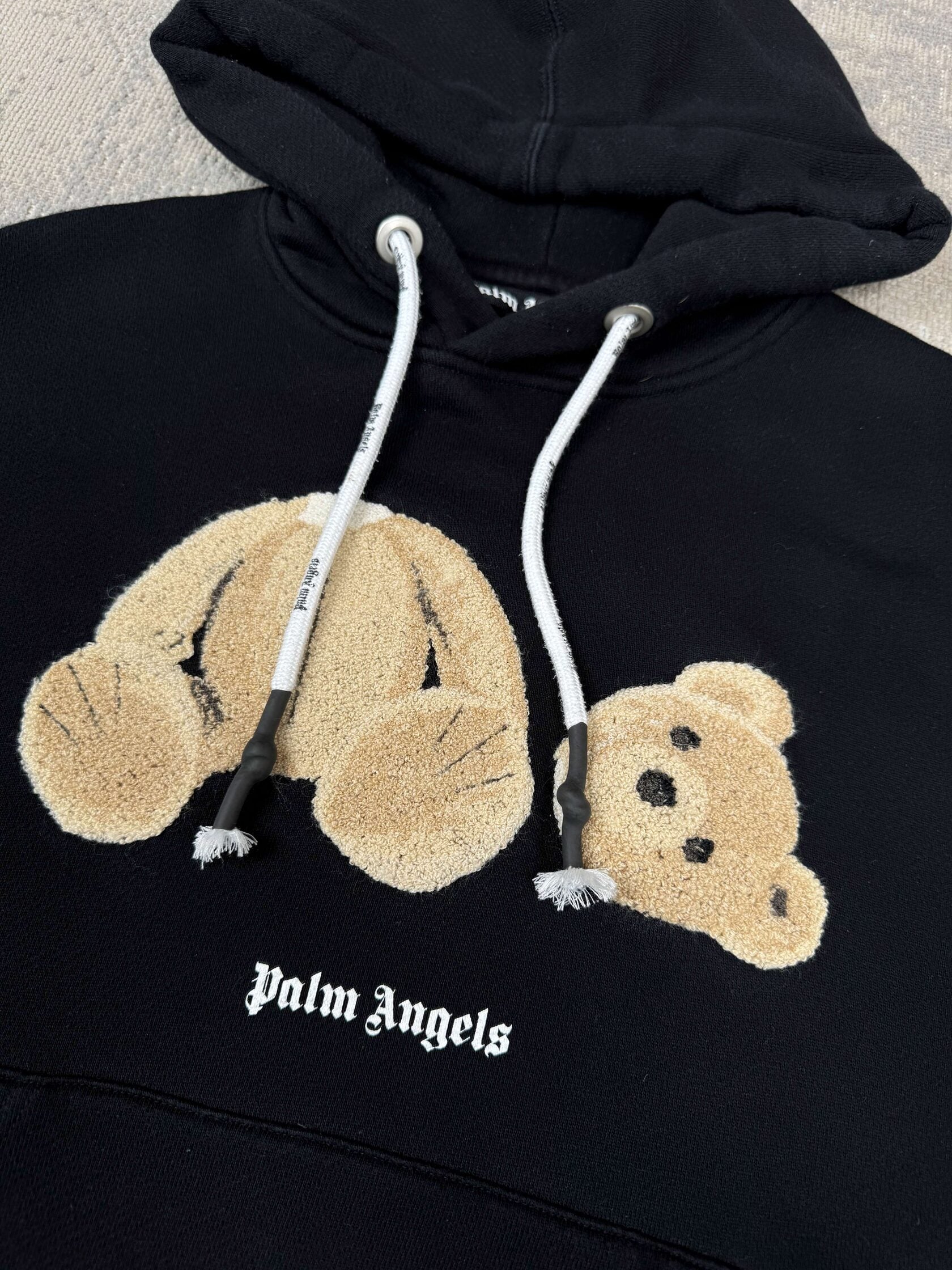 Palm Angels Kill The Bear Hoodie - Black Palm Angels