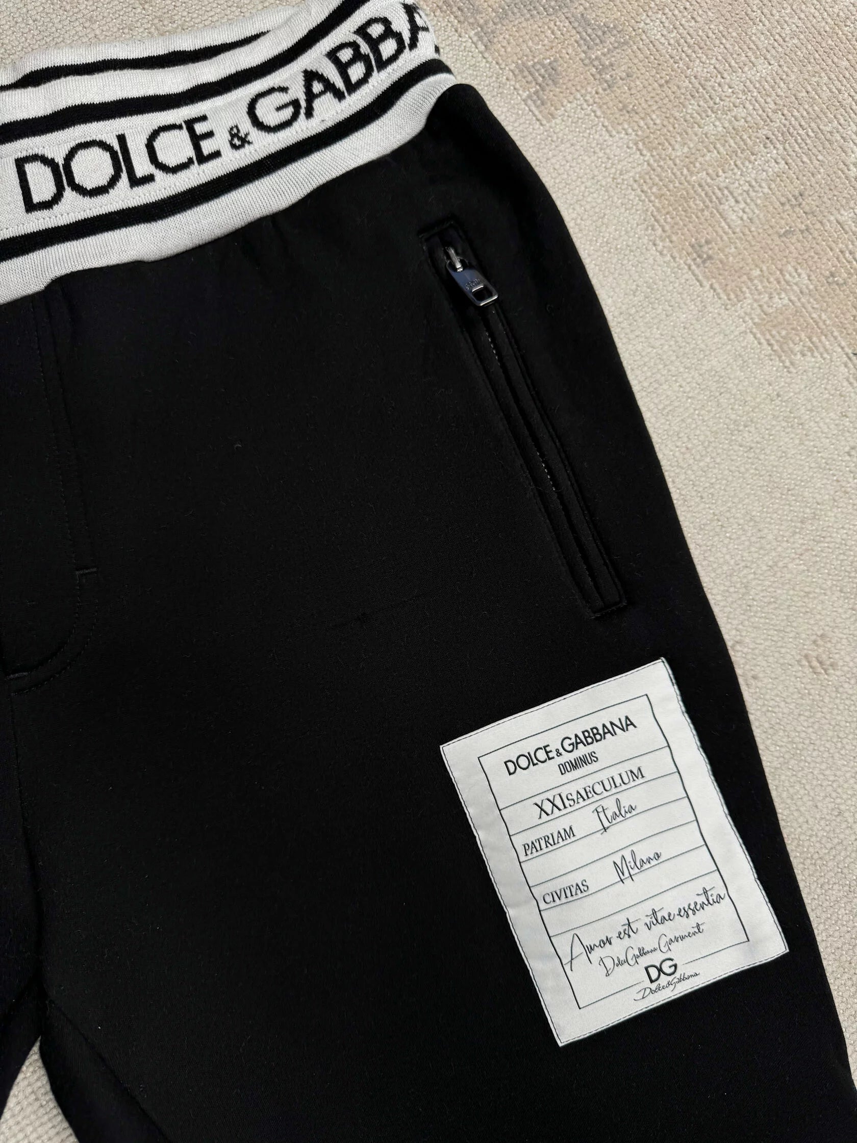 Dolce & Gabbana Dominus Tracksuit - Black