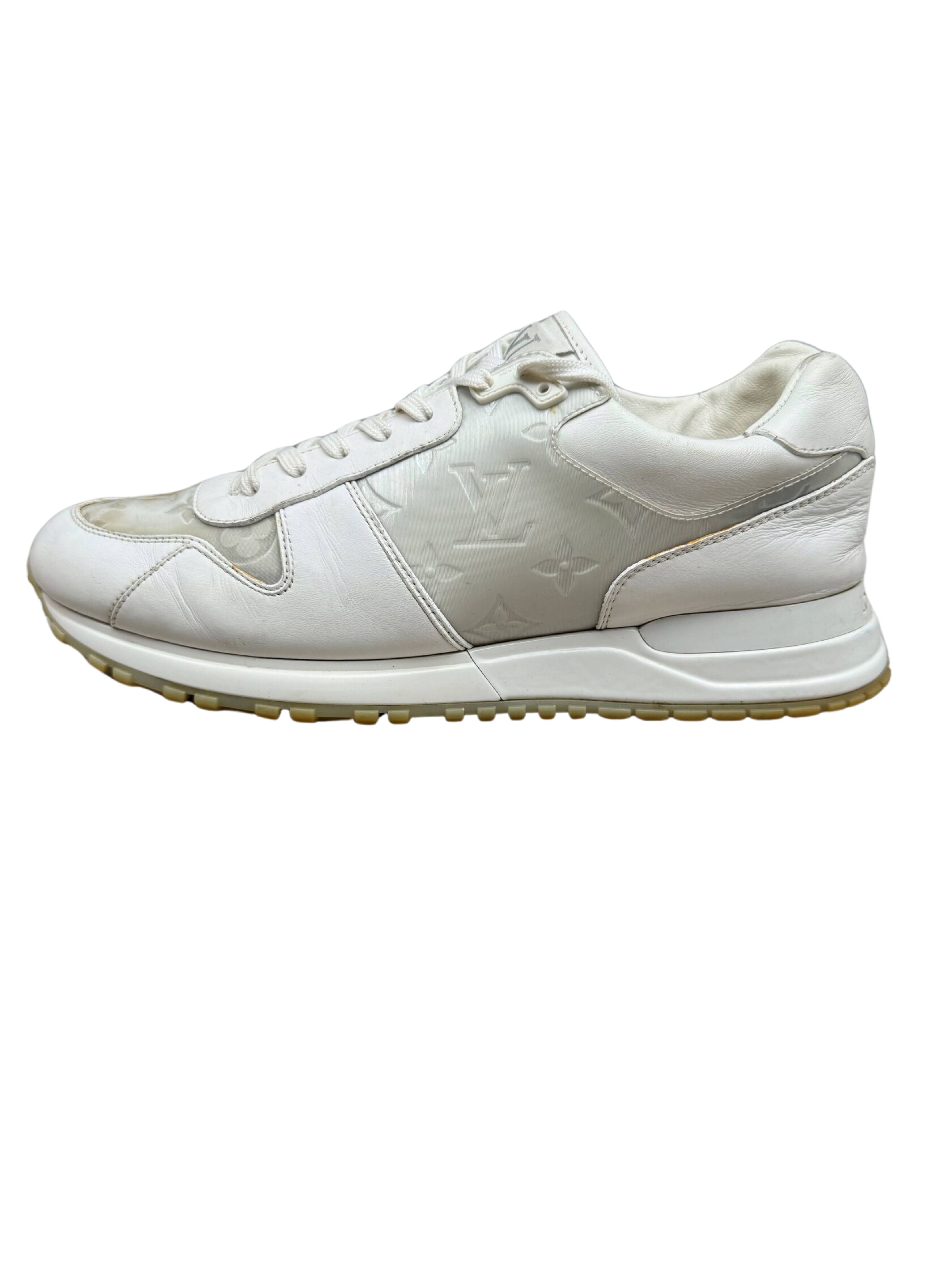 Louis Vuitton Run Away Iridescent Trainers - White