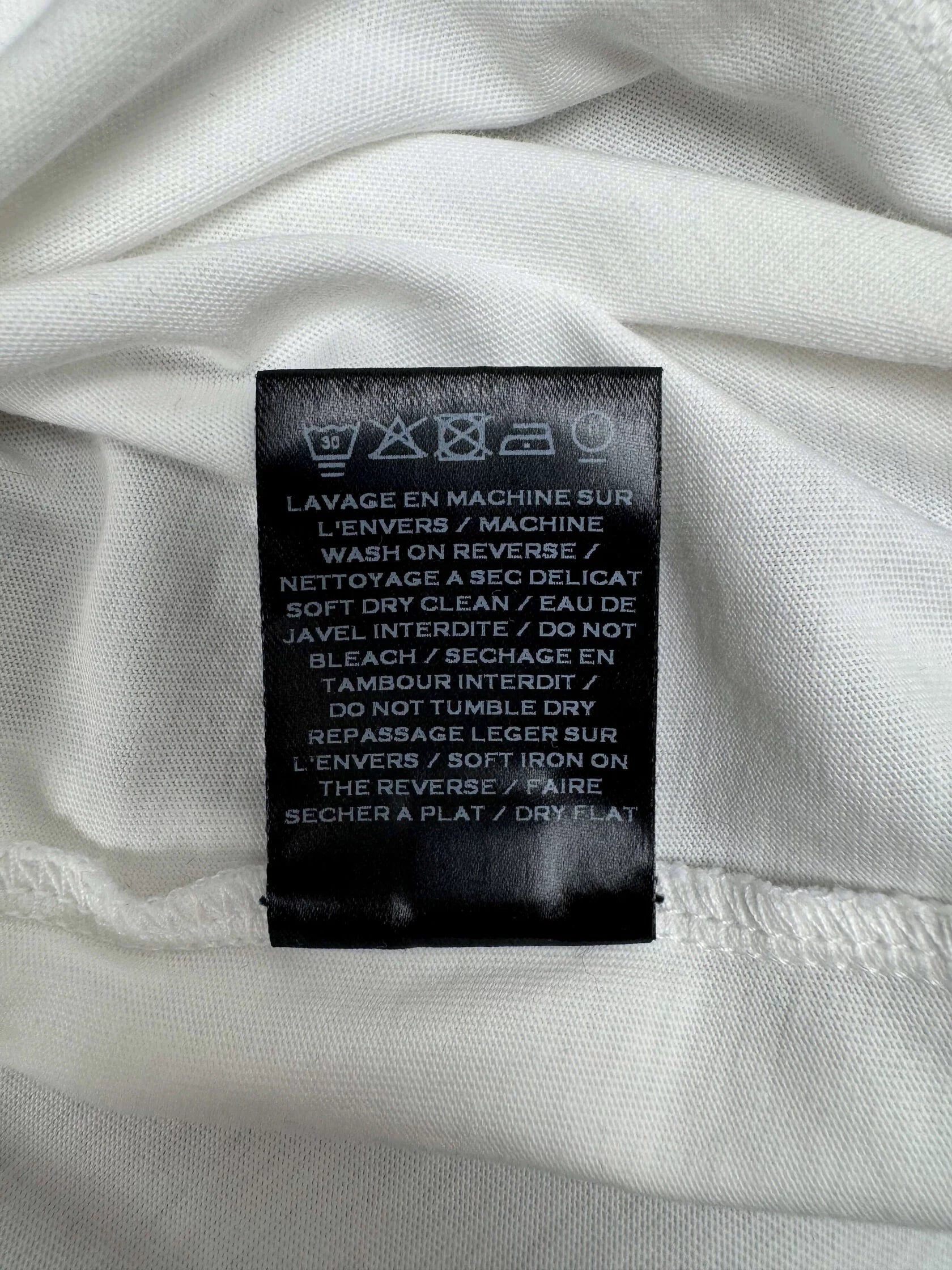 Balmain Holographic Iridescent T-Shirt - White Balmain