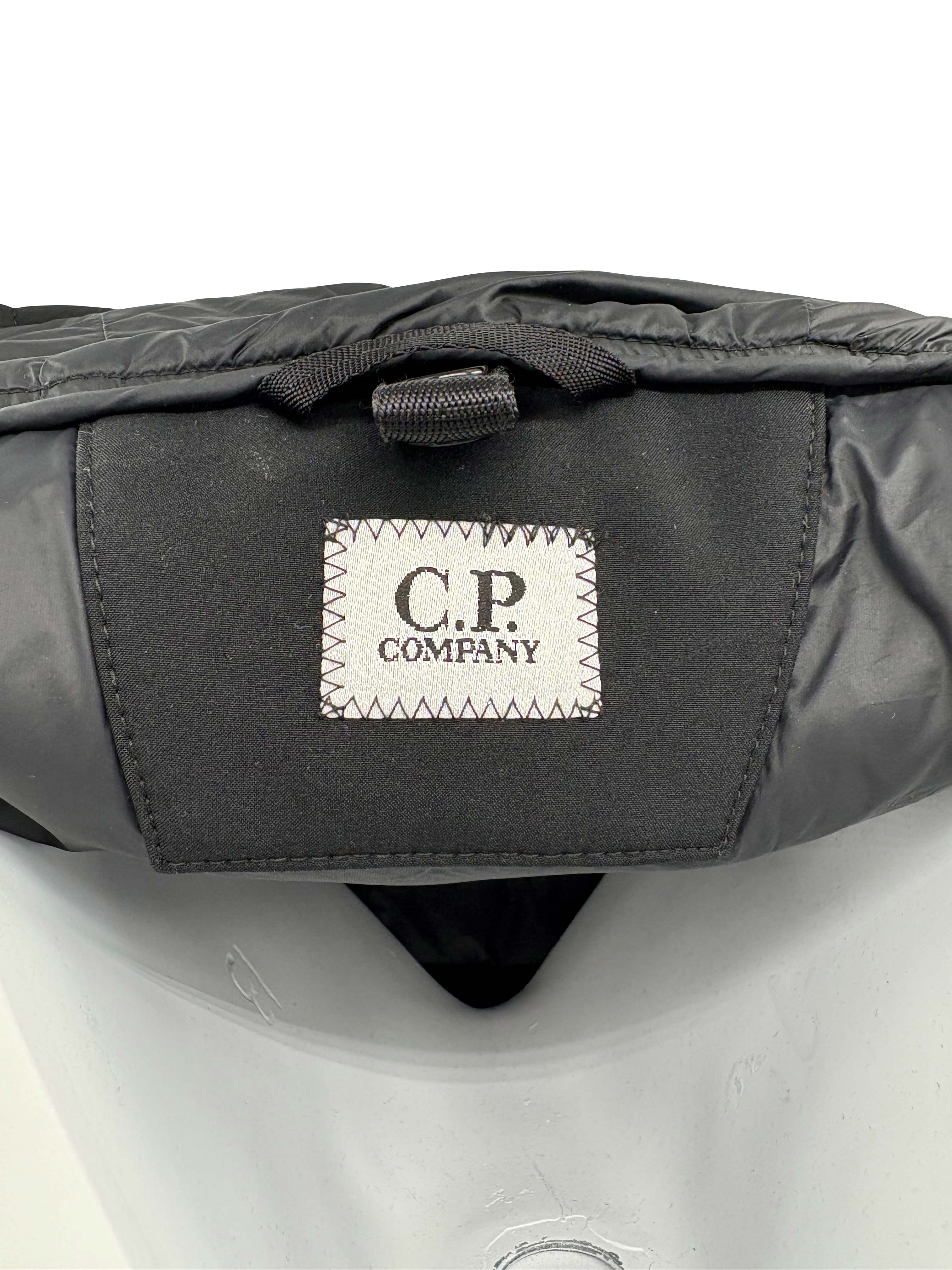 C.P. Company Shell-R Padded Down Goggle Gilet - Black C.P. Company