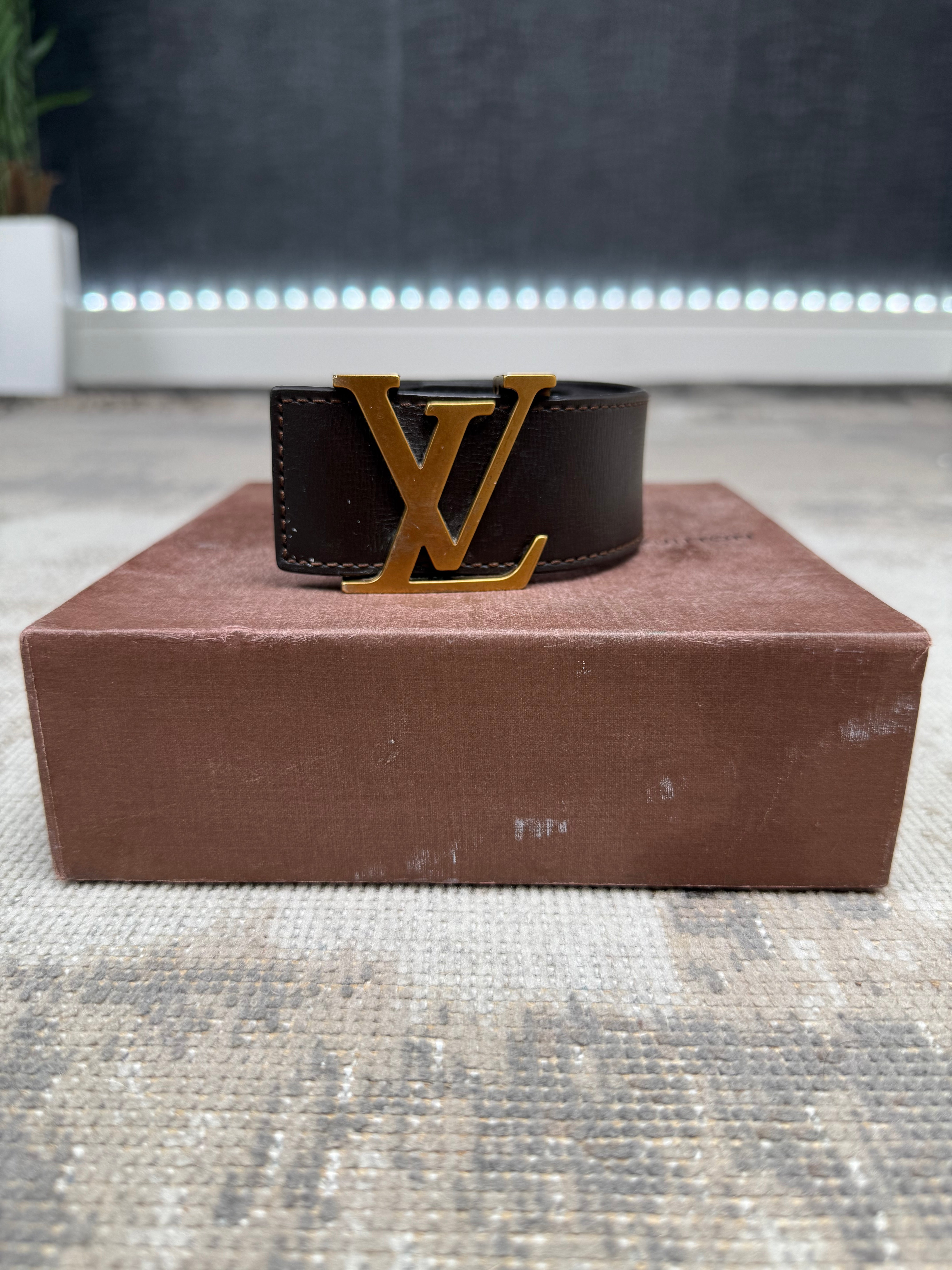 Louis Vuitton LV Initials Belt - Brown Louis Vuitton