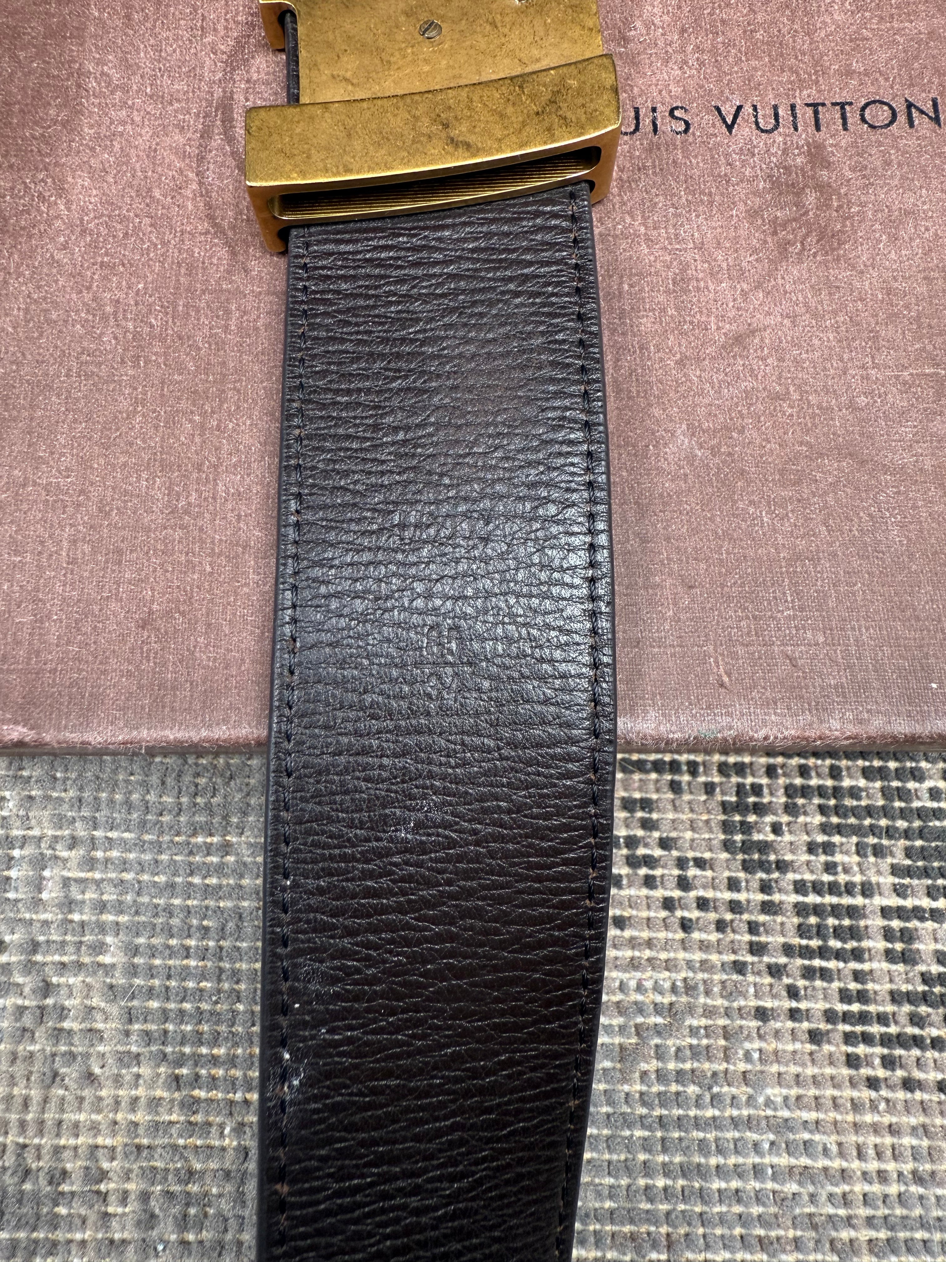 Louis Vuitton LV Initials Belt - Brown Louis Vuitton