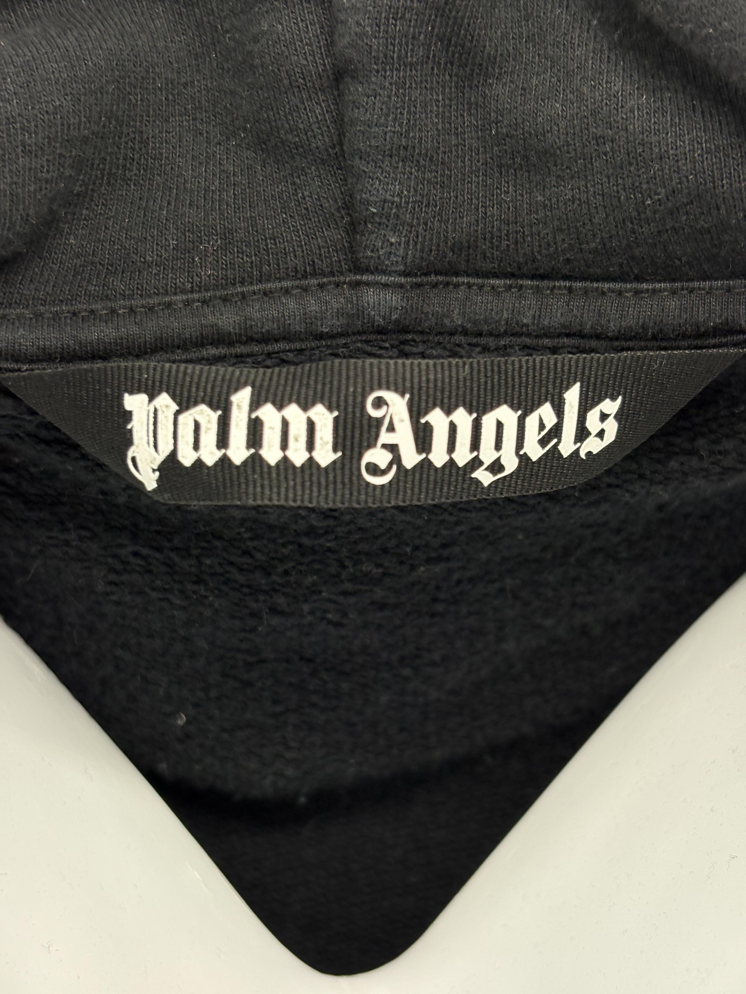 Palm Angels Spray Milano Hoodie - Black Palm Angels