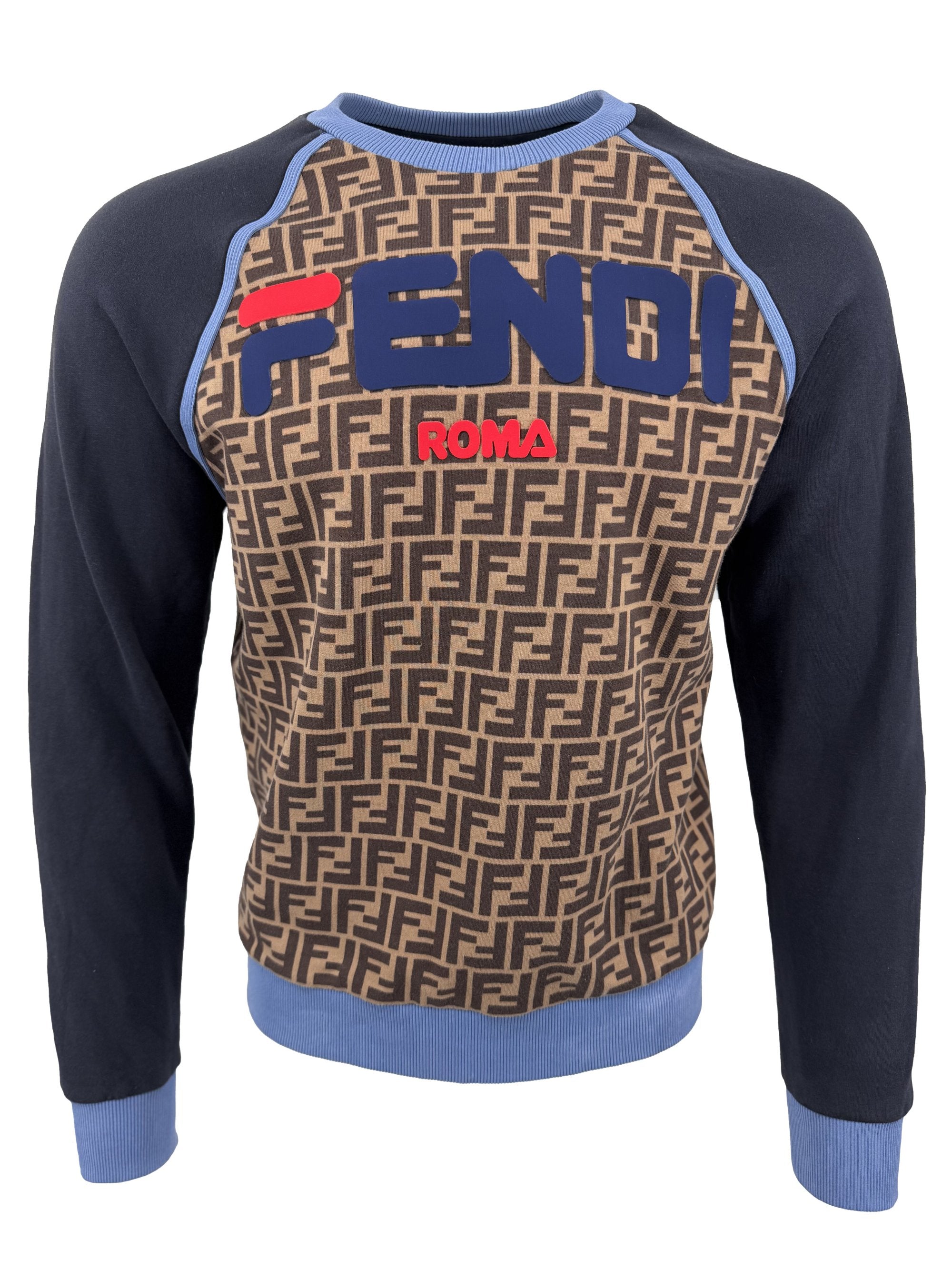 Fendi Roma FF Sweatshirt - Brown Fendi