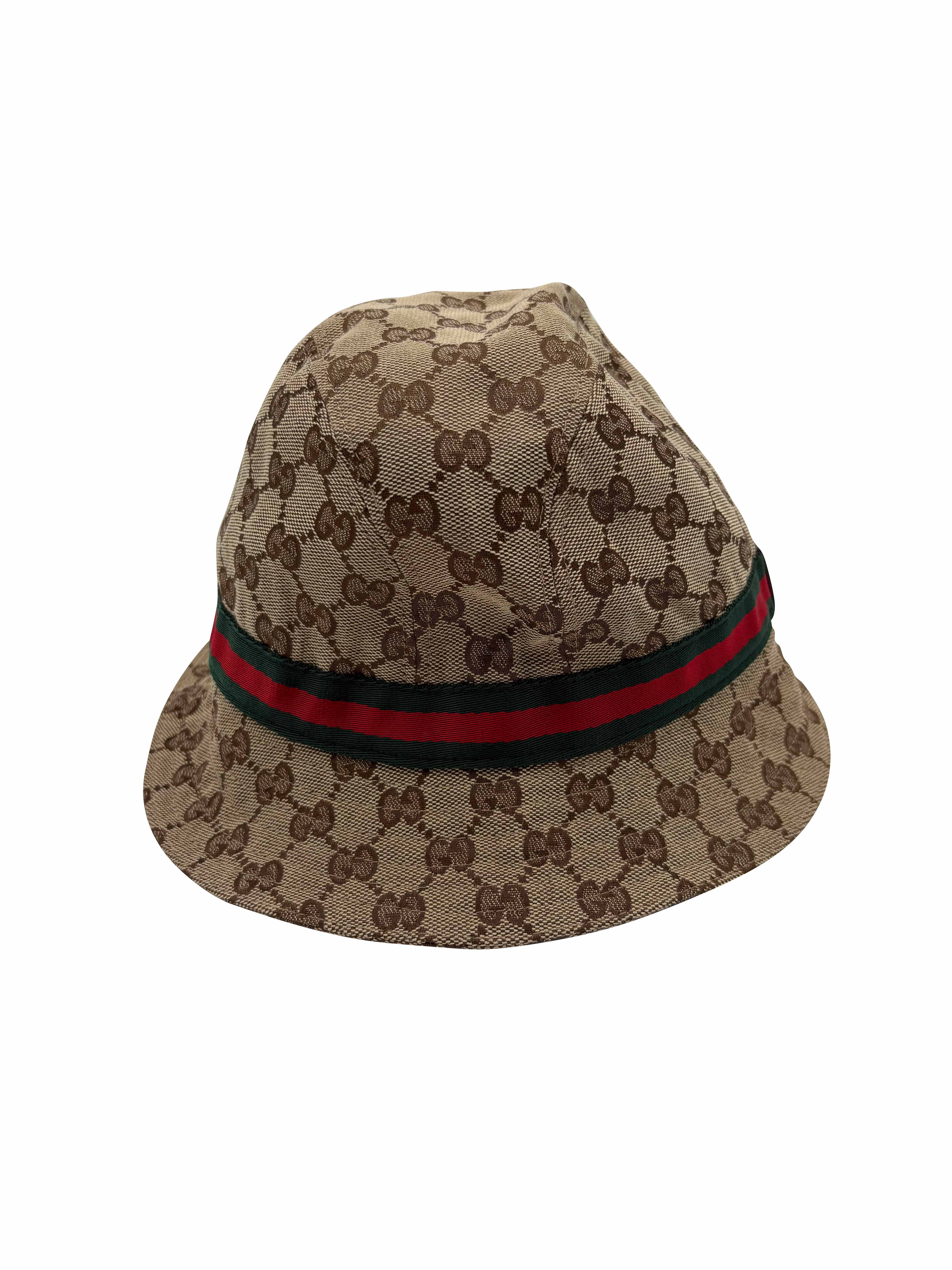 Gucci GG Canvas Bucket Hat - Beige