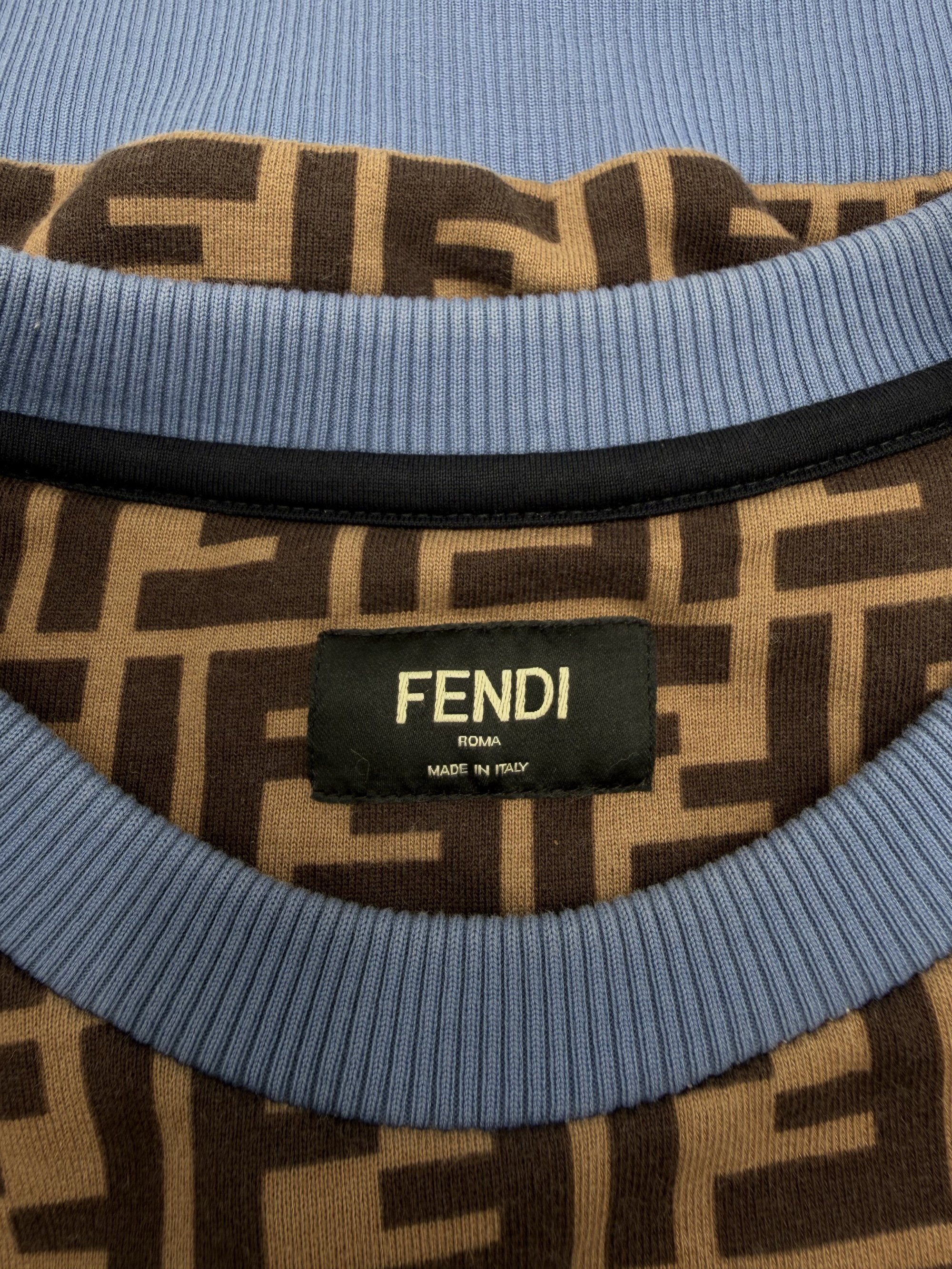 Fendi Roma FF Sweatshirt - Brown Fendi