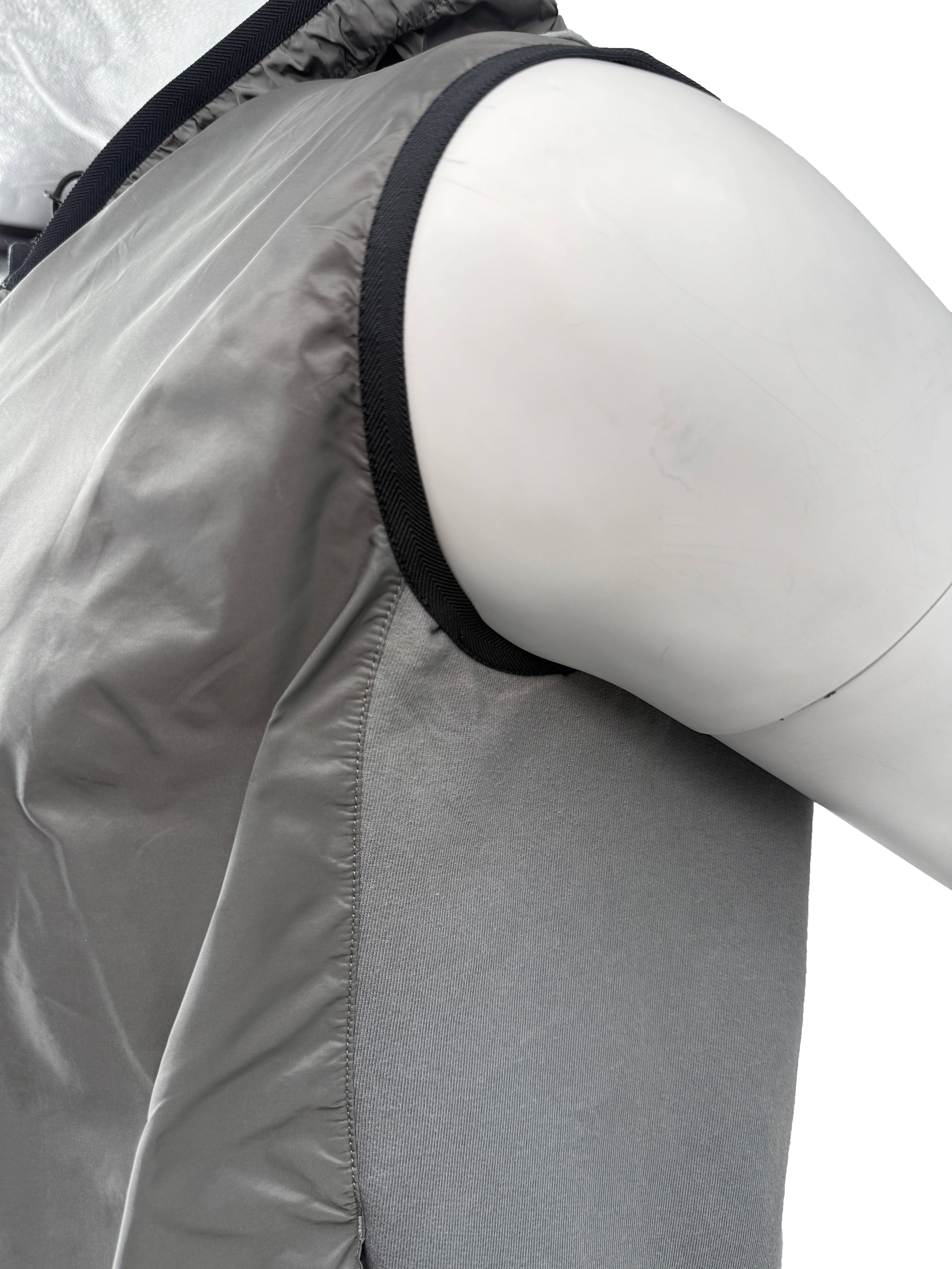 Prada Windbreaker Gilet - Grey Prada