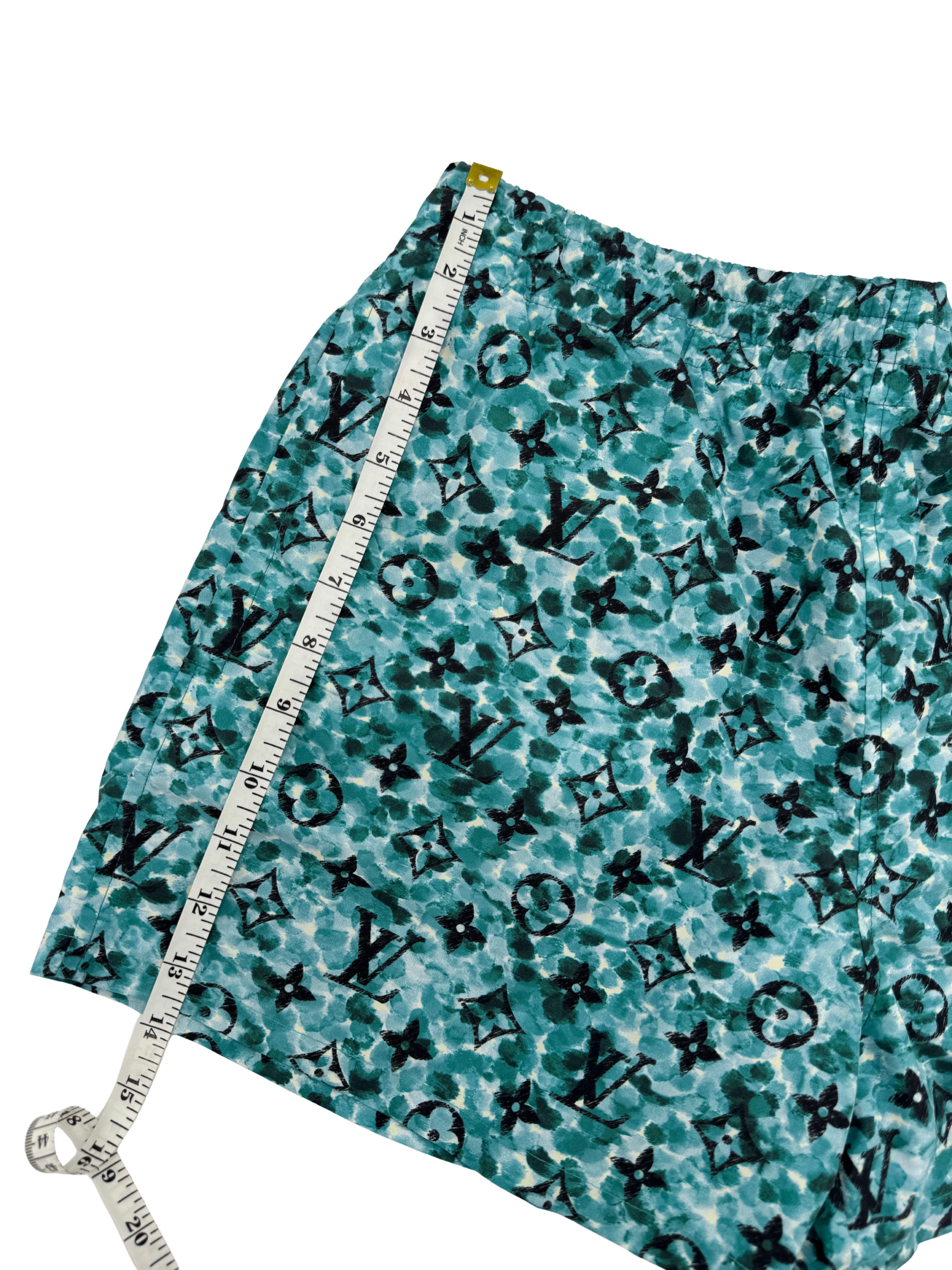 Louis Vuitton Pointillism Monogram Swim Shorts - Blue Louis Vuitton