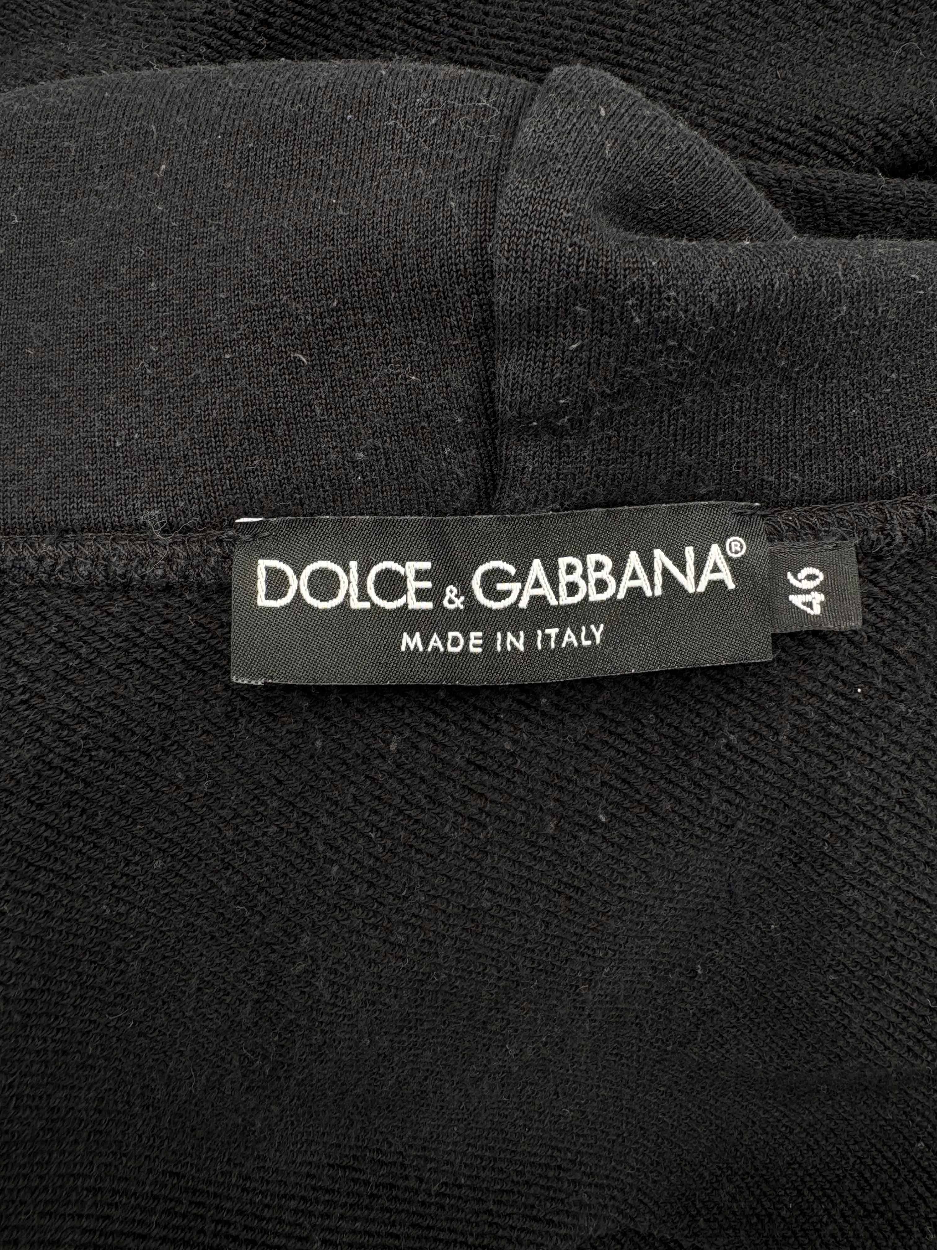 Dolce & Gabbana Milano Crown hoodie - Black Dolce & Gabbana