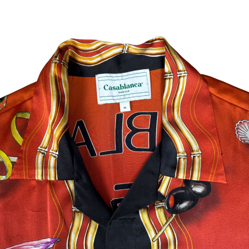 Casablanca Club Sunset Silk Set - Black (Unused) Casablanca
