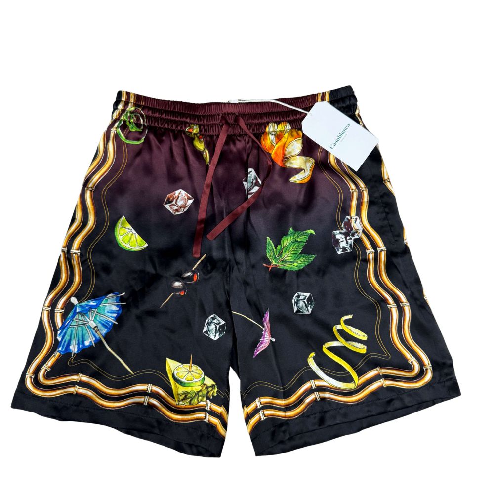 Casablanca Club Sunset Silk Set - Black (Unused) Casablanca