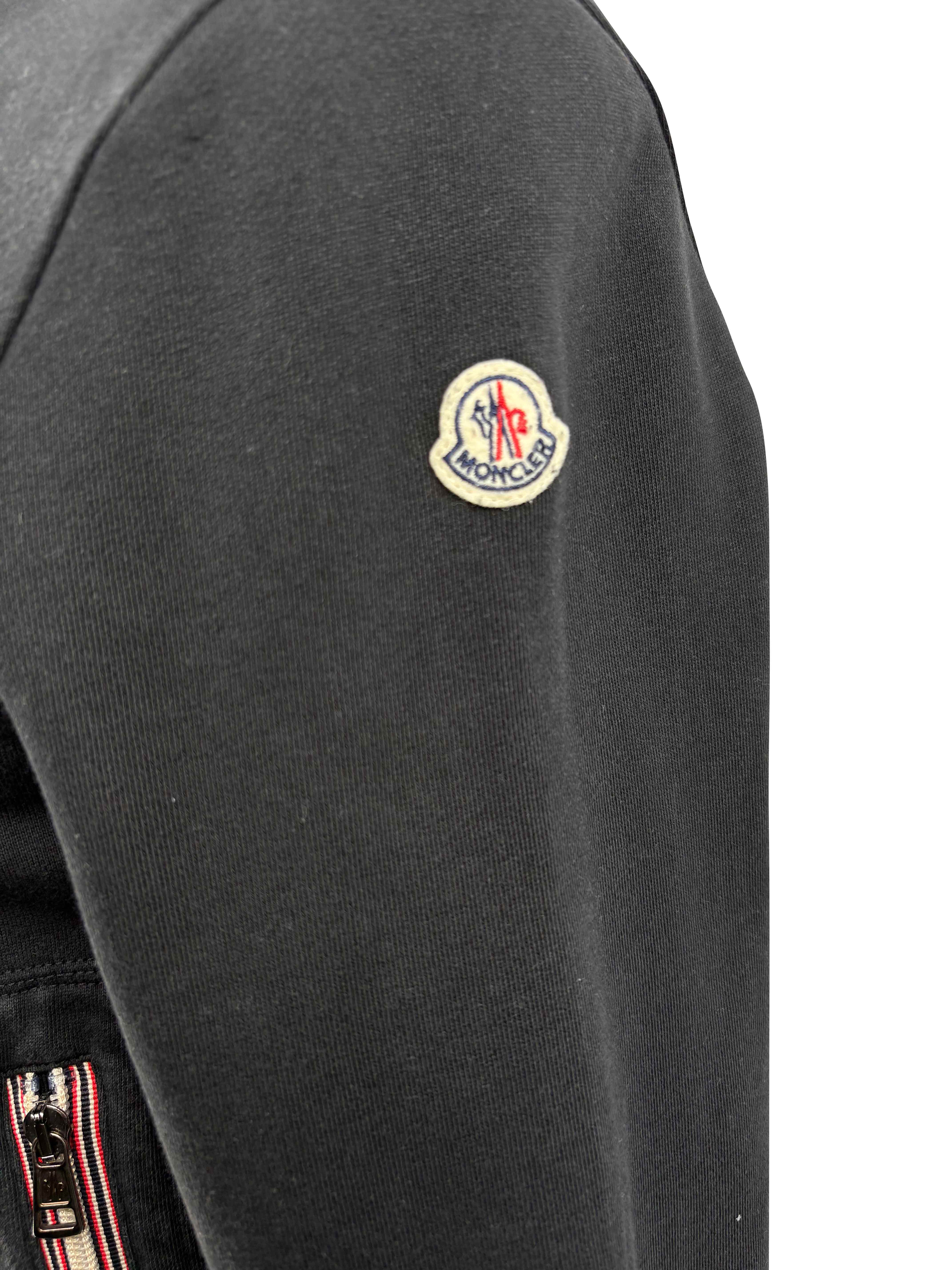 Moncler Maglia Zip Up Jacket - Black Moncler