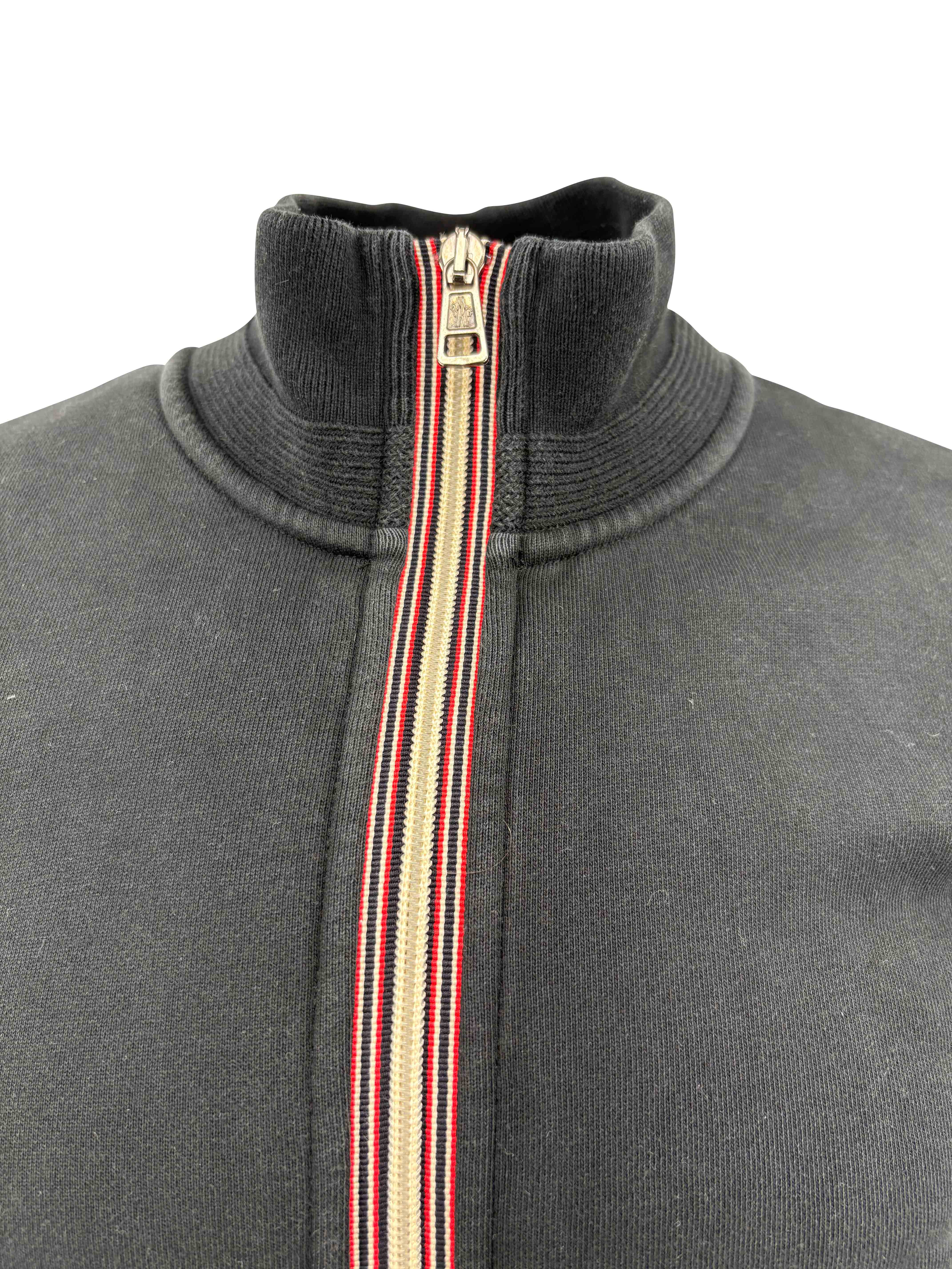 Moncler Maglia Zip Up Jacket - Black Moncler