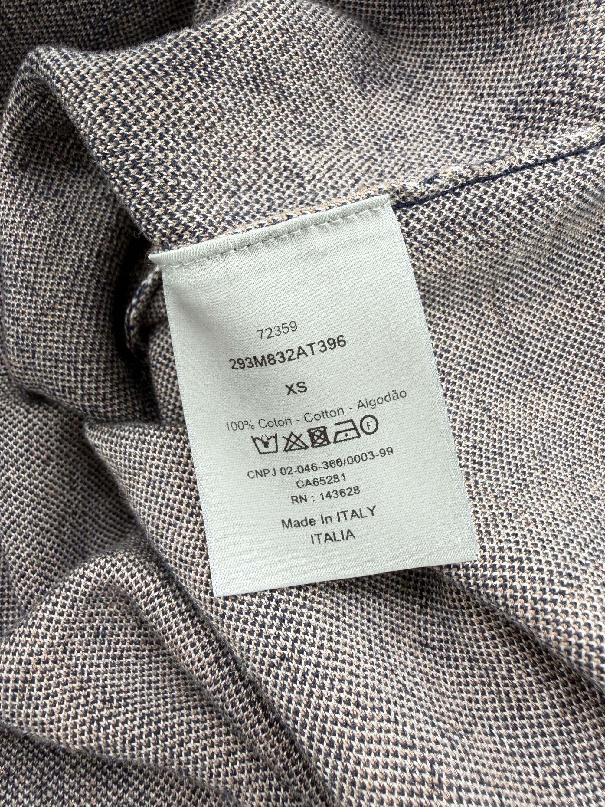 Dior Oblique Monogram Knit Polo - Navy Dior