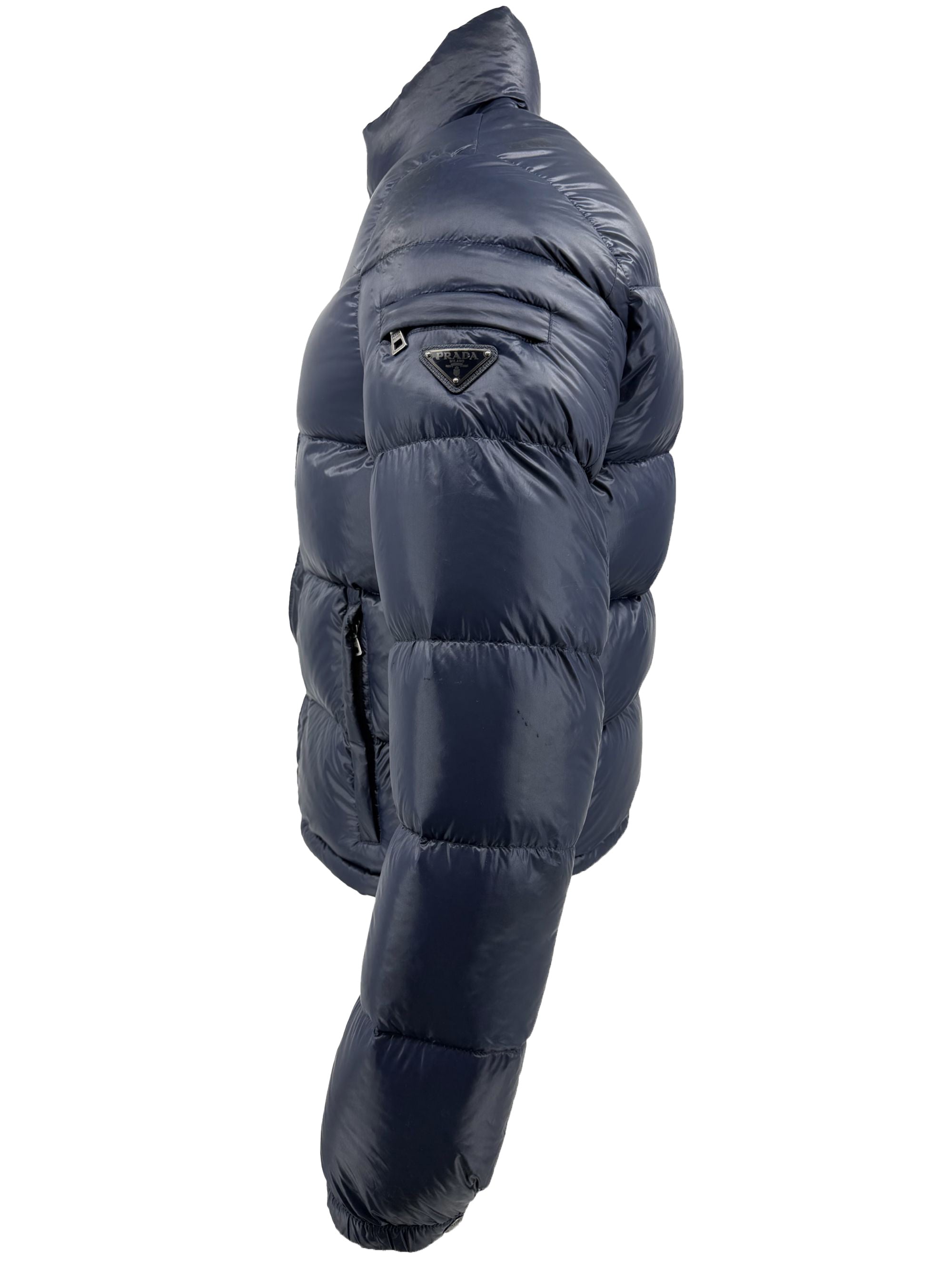Prada Milano Down Jacket - Navy Prada