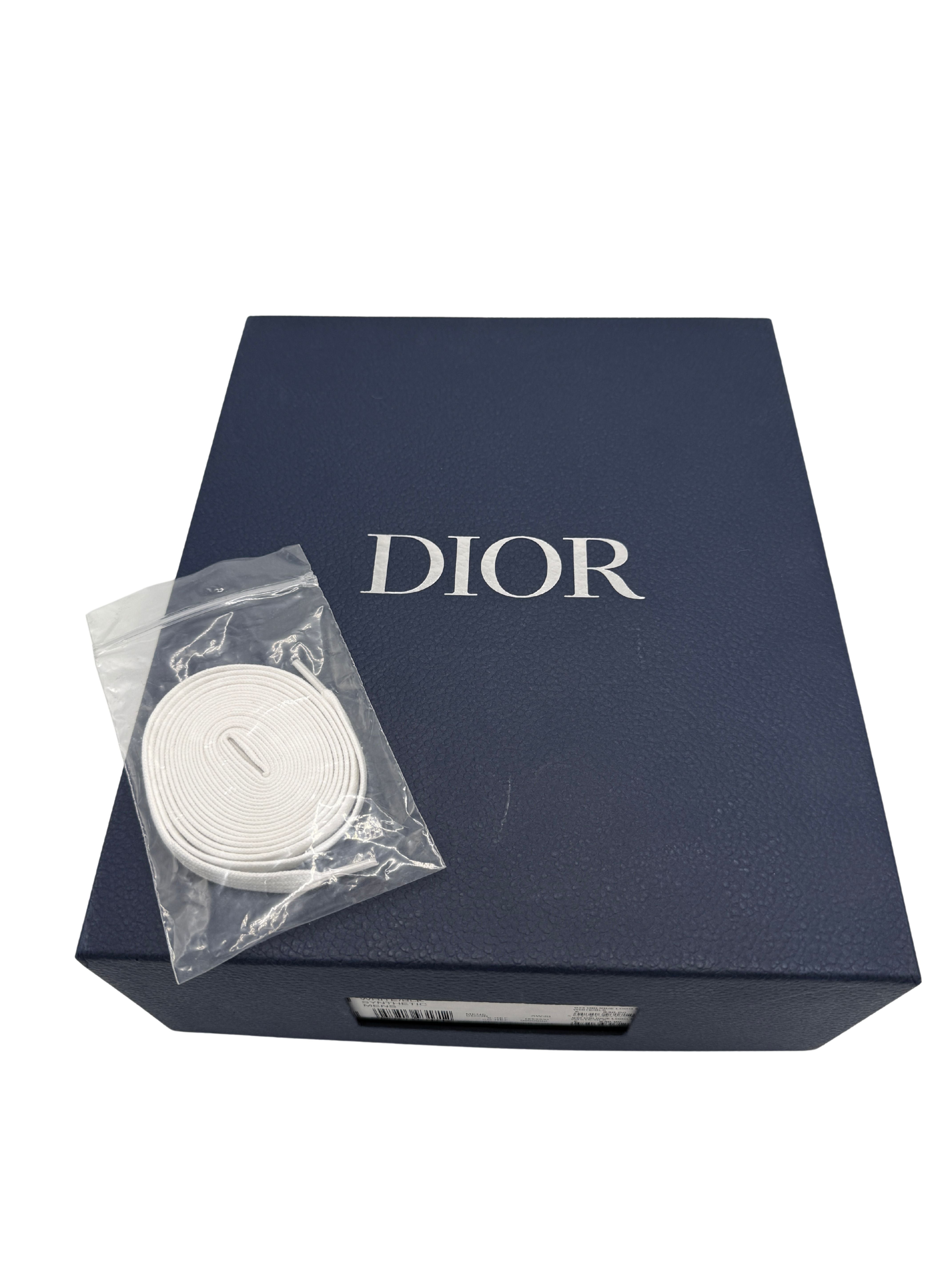 Dior B23 High Oblique Trainer - White Dior