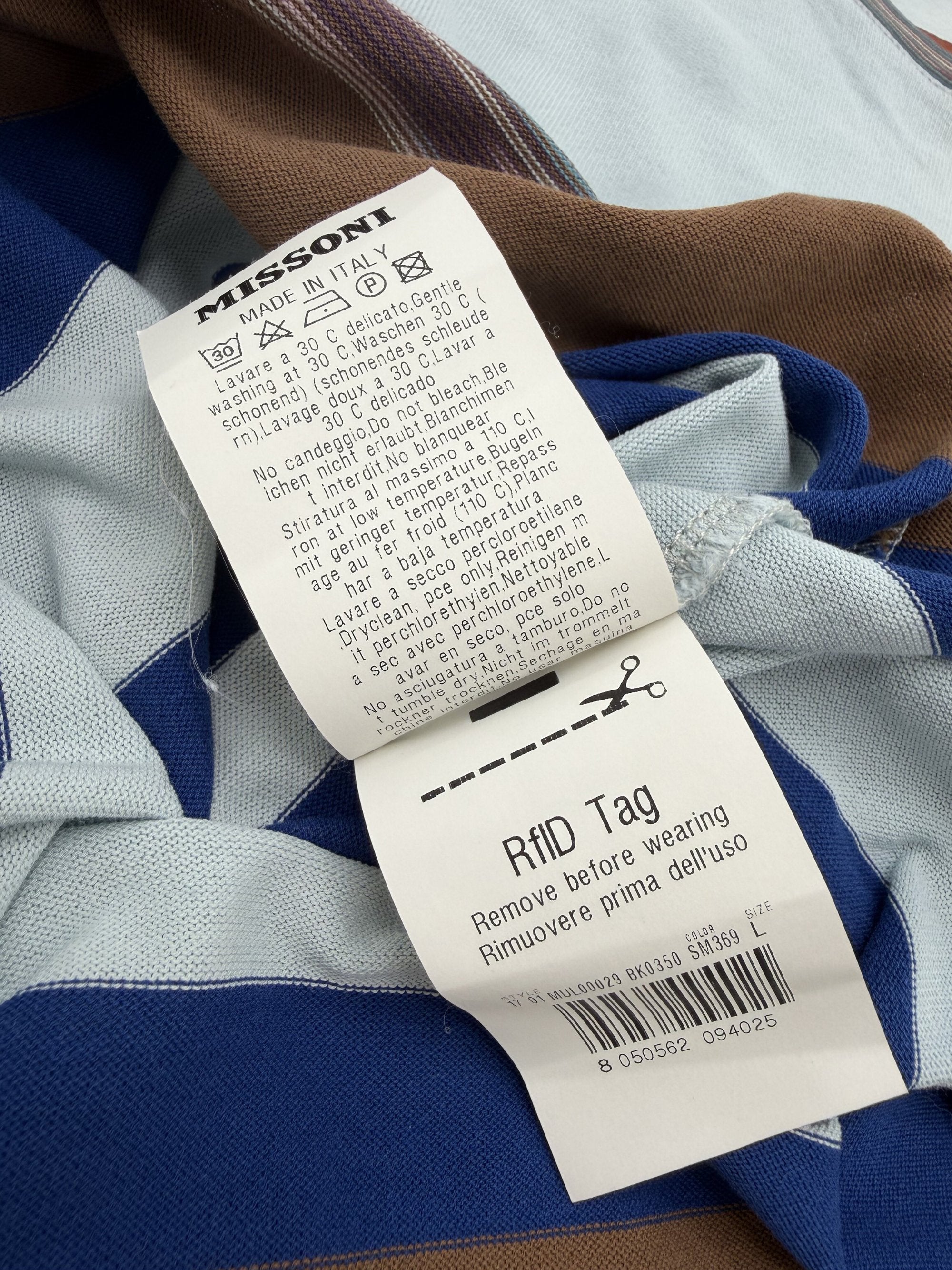 Missoni Pattern T-Shirt - Blue Missoni