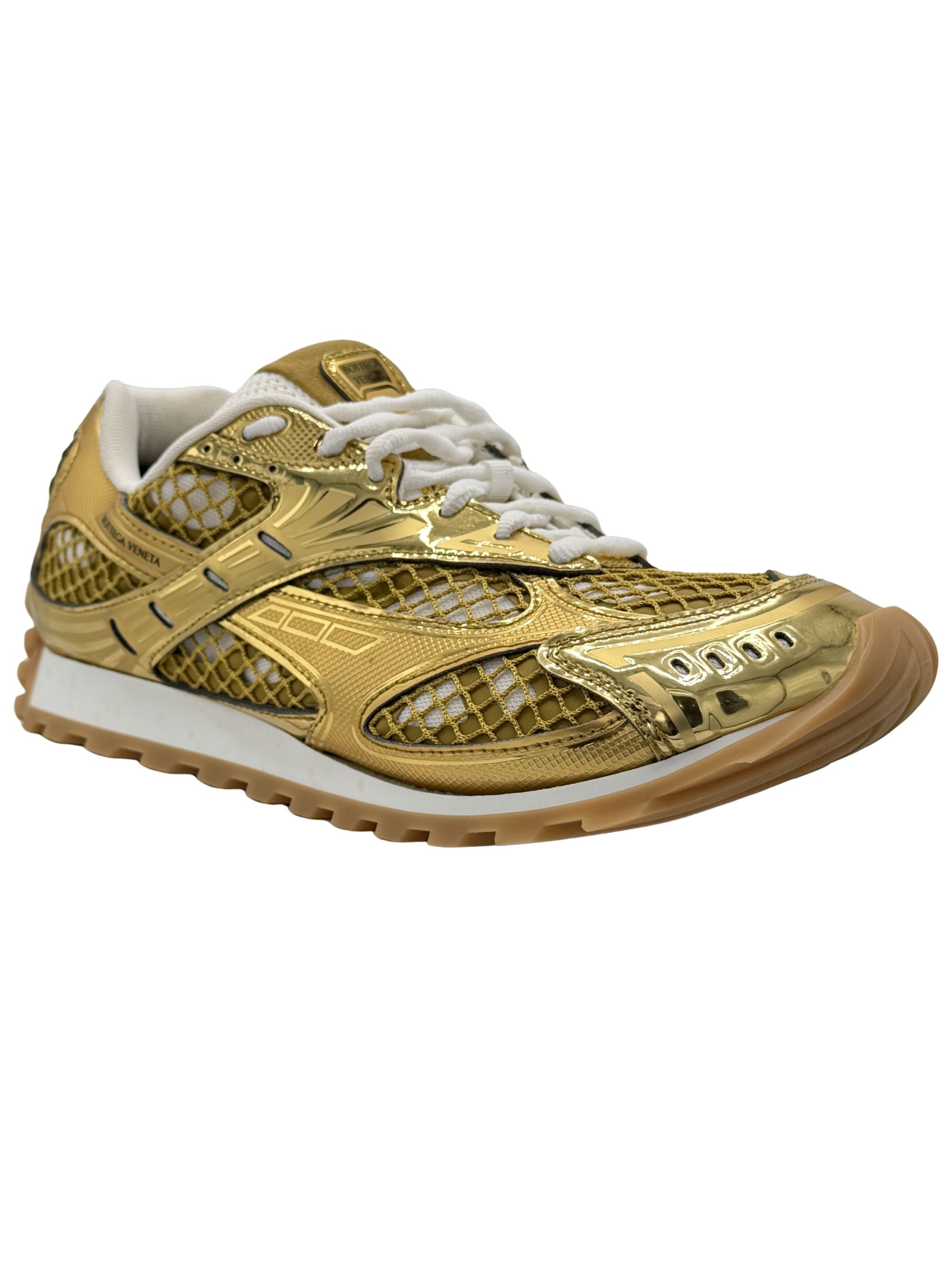Bottega Veneta Orbit Trainers - Gold Bottega Veneta
