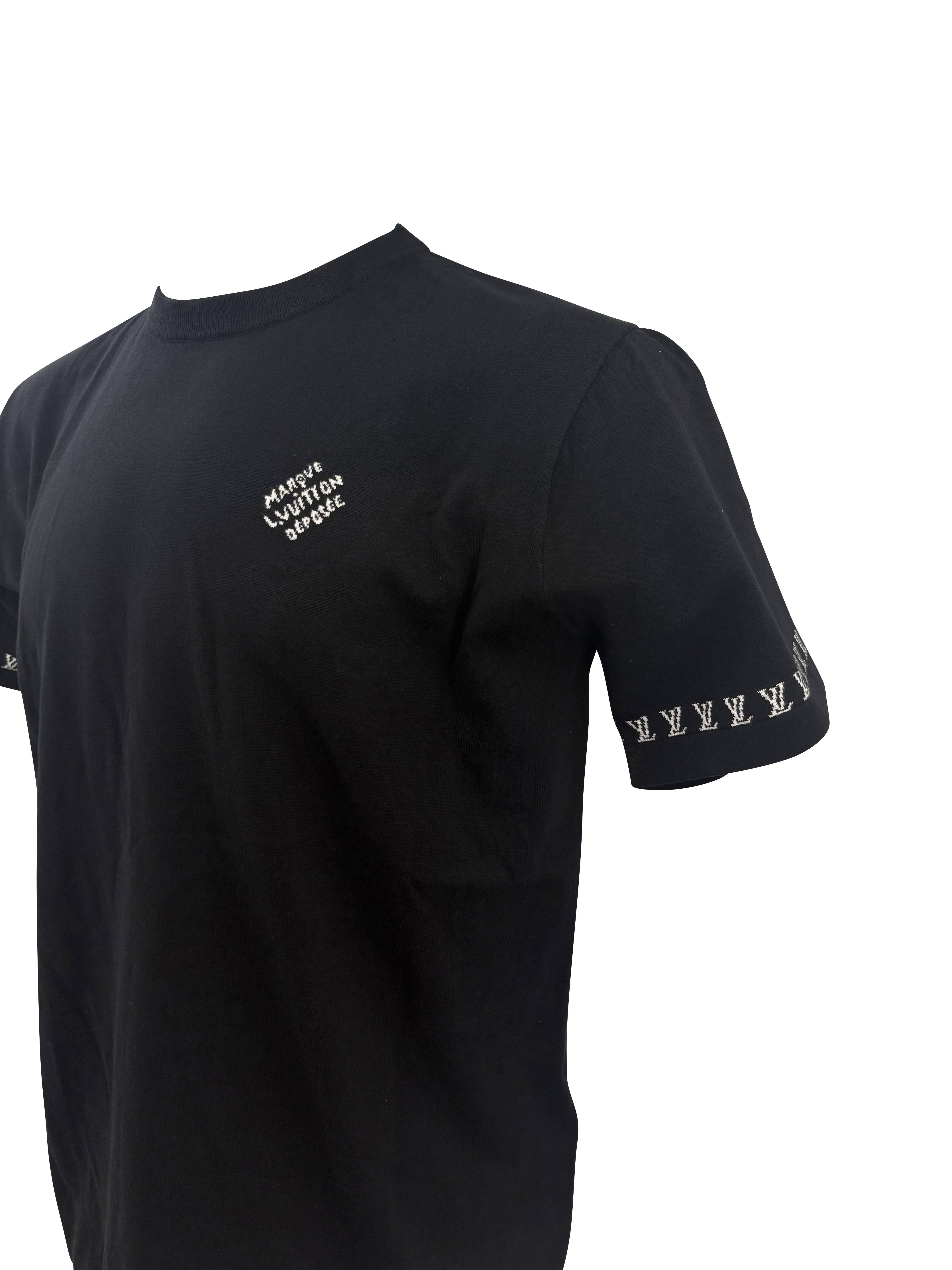 Louis Vuitton Marque Deposse T-Shirt - Black (Unused)