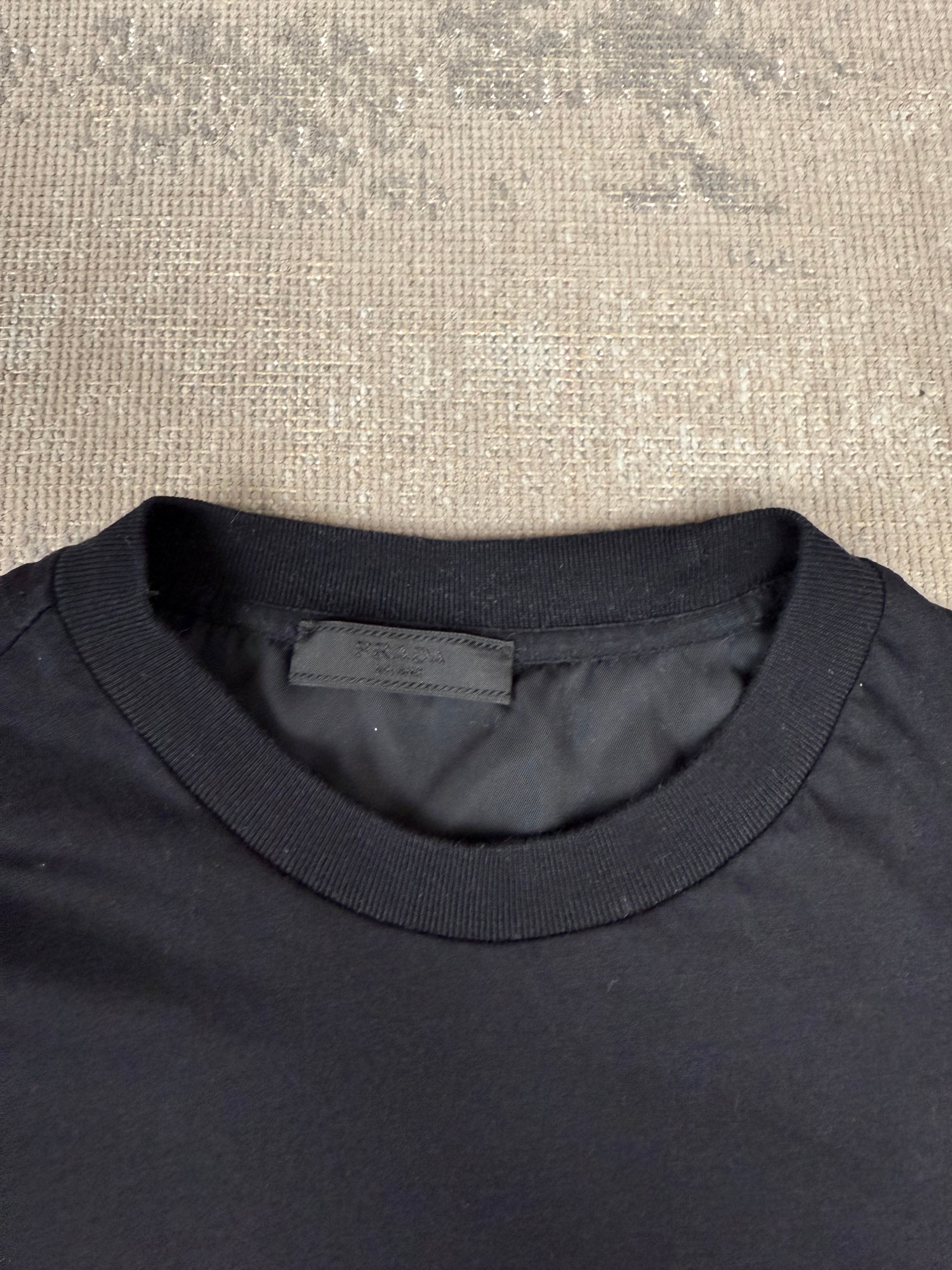 Prada Milano Re-Nylon T-Shirt - Black Prada