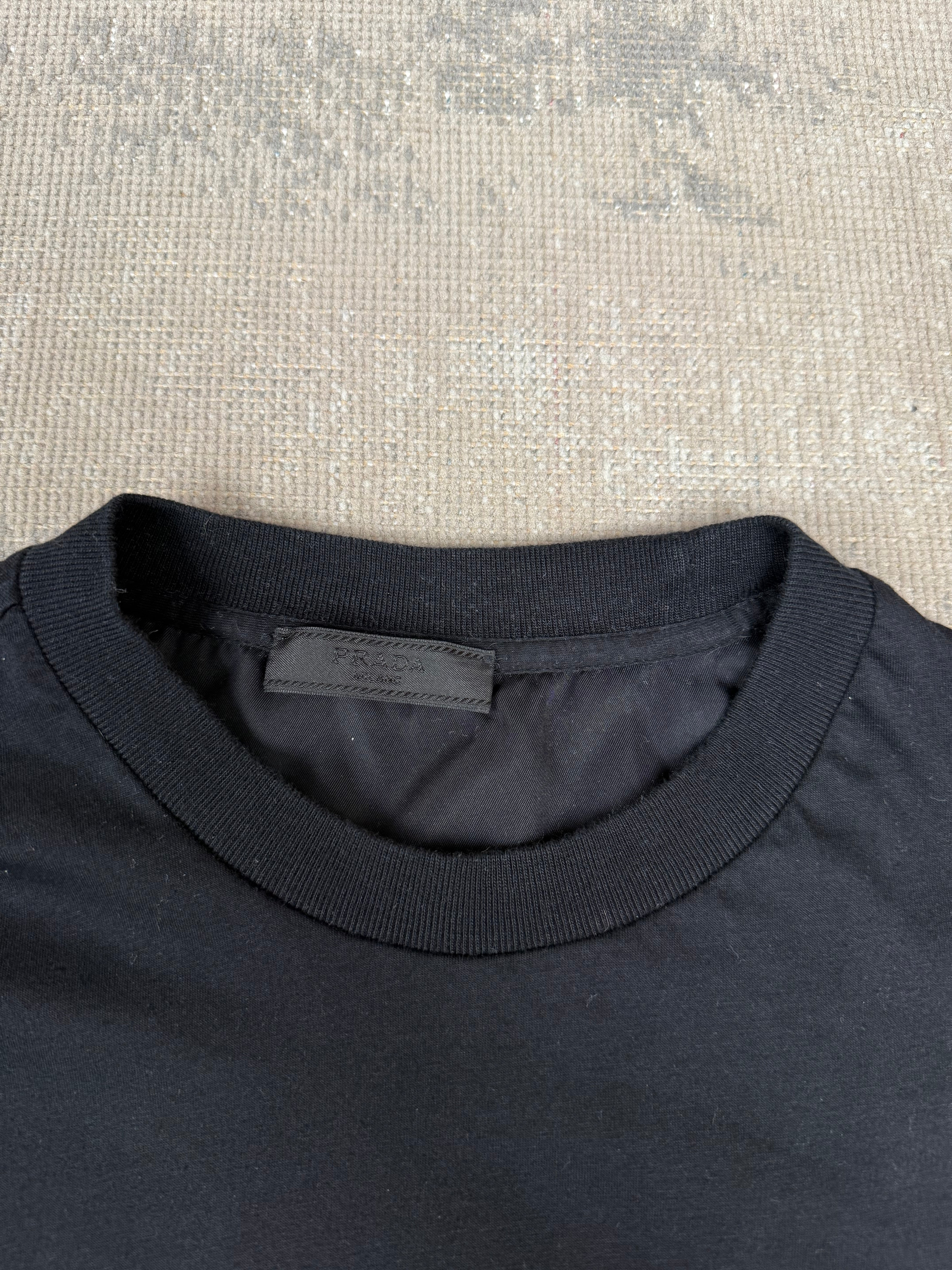 Prada Milano Re-Nylon T-Shirt - Black Prada