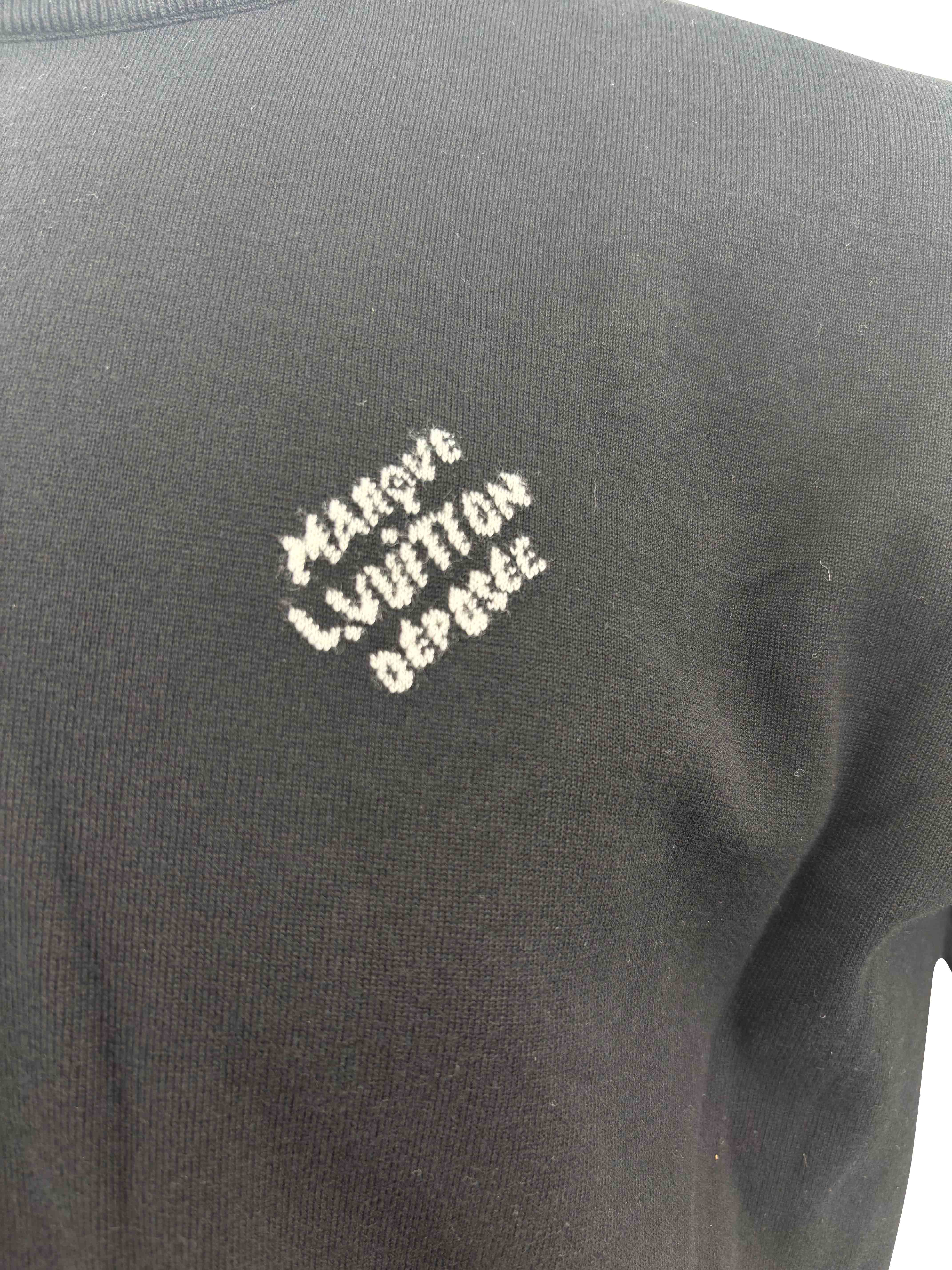 Louis Vuitton Marque Deposse T-Shirt - Black (Unused)