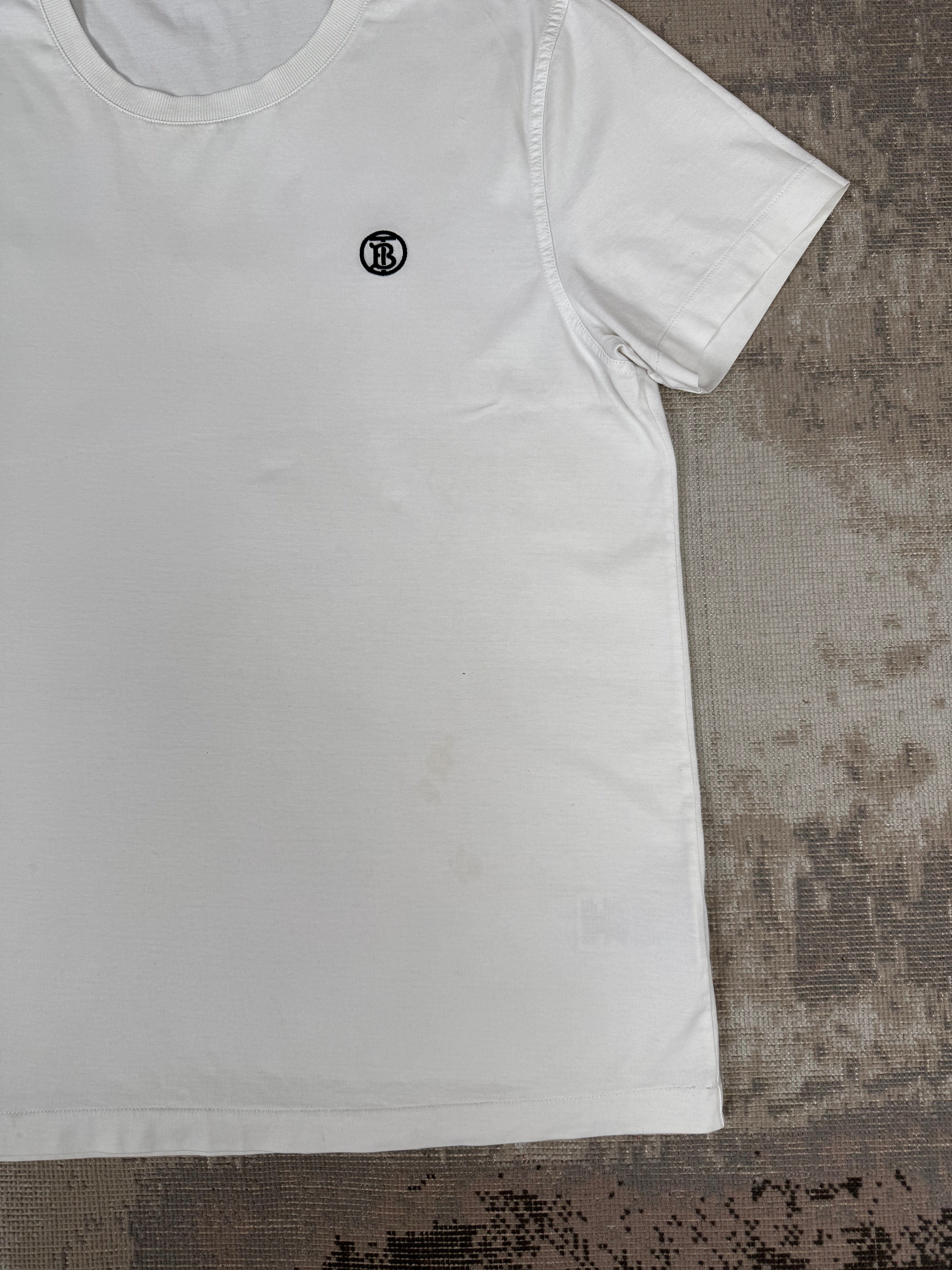 Burberry Logo T-Shirt - White Burberry