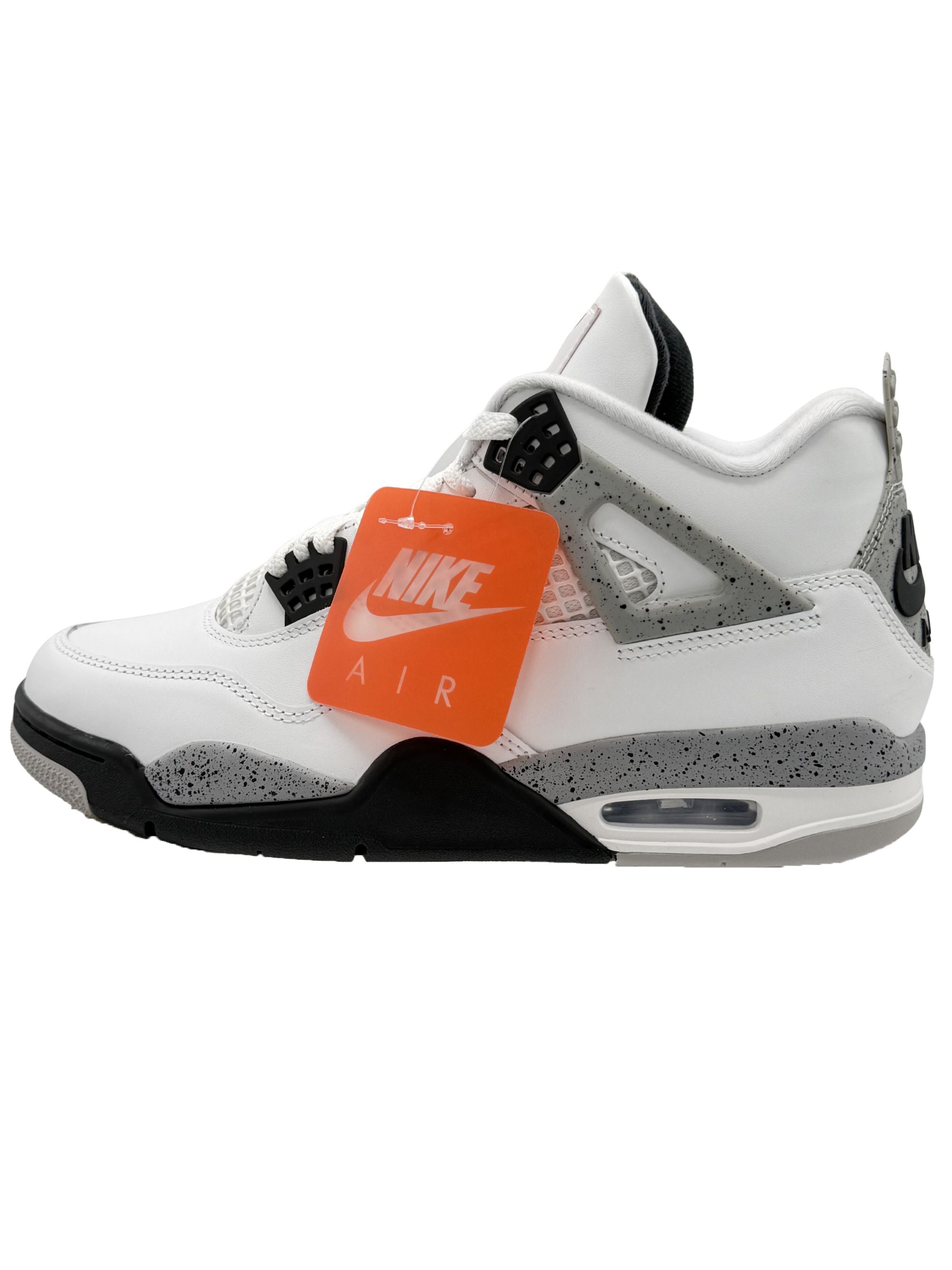 Nike Air Jordan 4 Retro White Cement (Unused) Nike