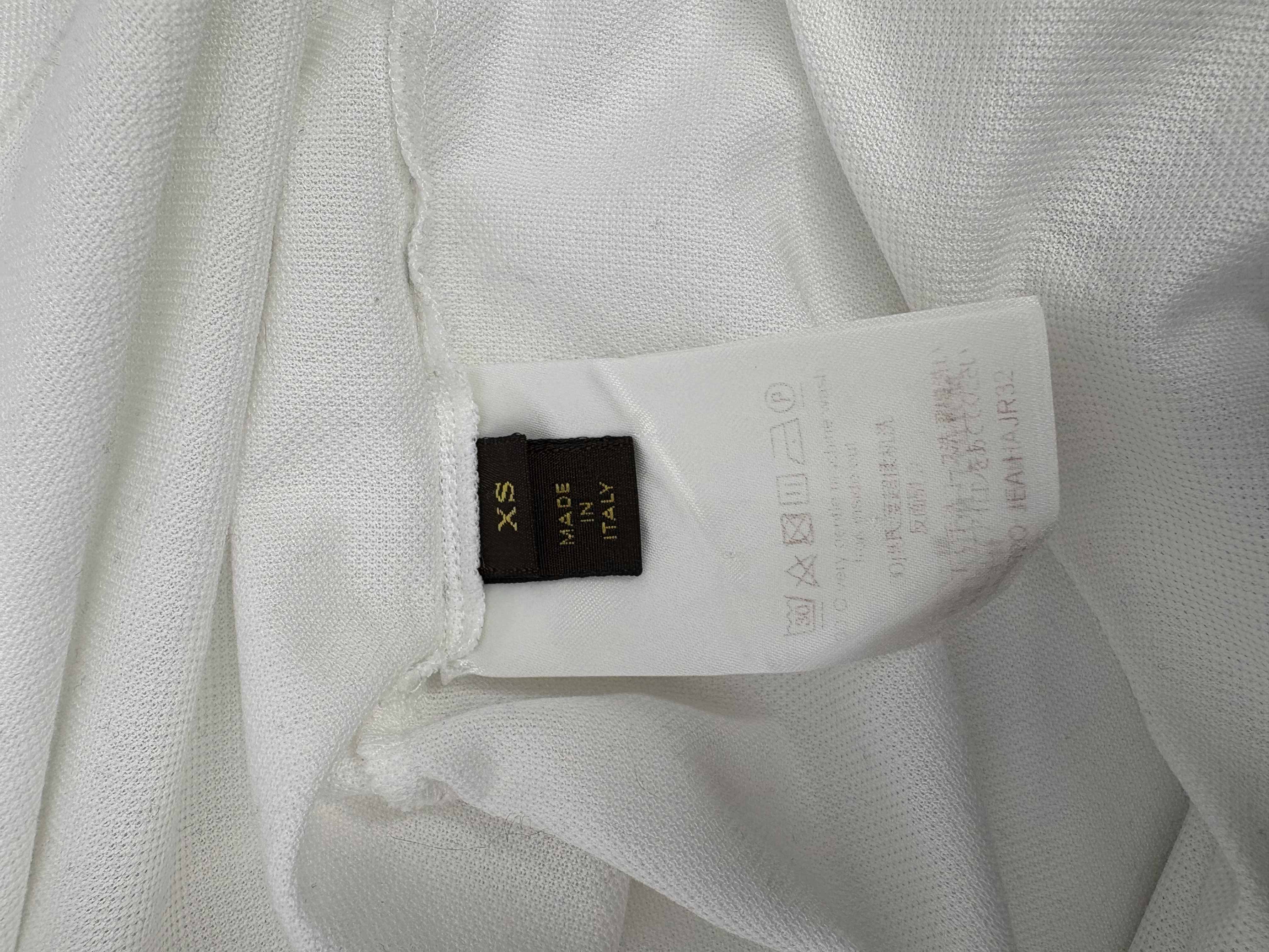 Louis Vuitton Embroidered Mini Logo Polo - White Louis Vuitton